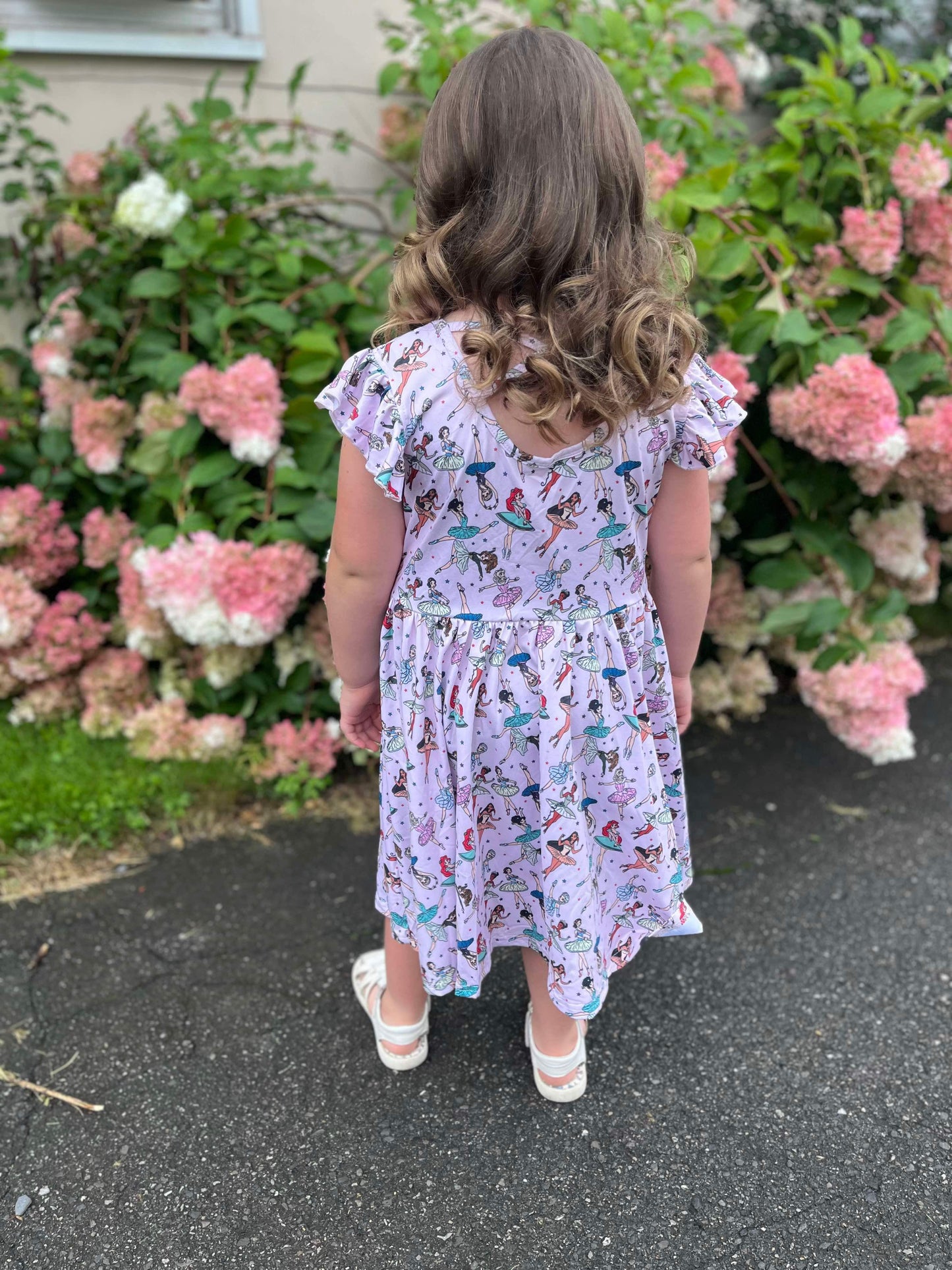 Ballet Princess Cross Back Twirl Dress