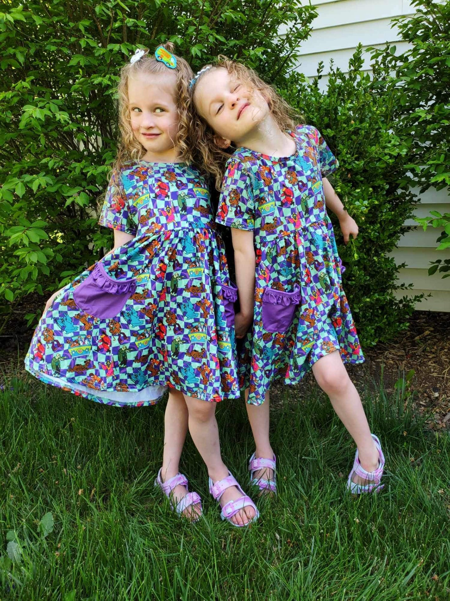 Mystery Gang Pocket Twirl Dress