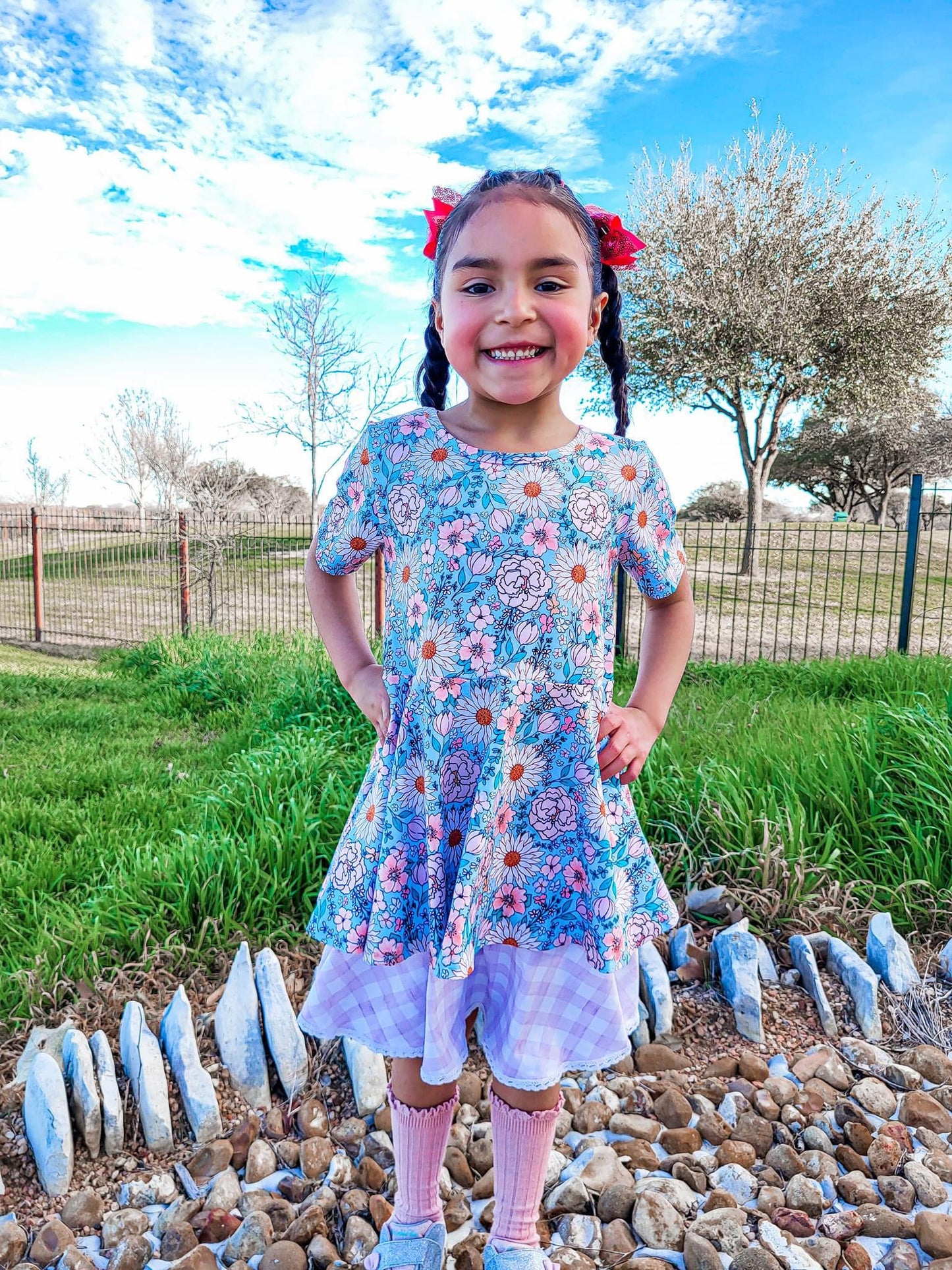 Spring Gardens Peplum