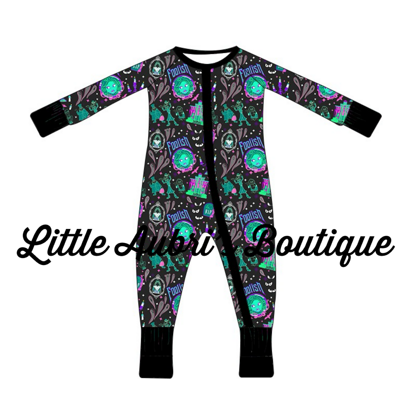 Haunted Mansion Zip Jammies