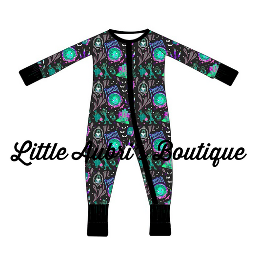 Haunted Mansion Zip Jammies