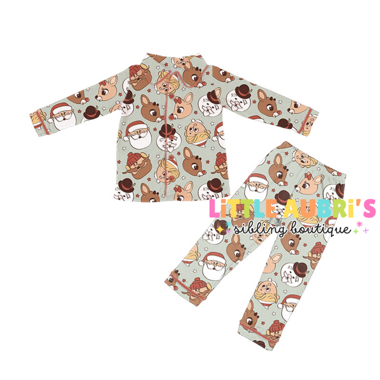 REINDEER Pajama Set (*SHIPS LATE OCT)