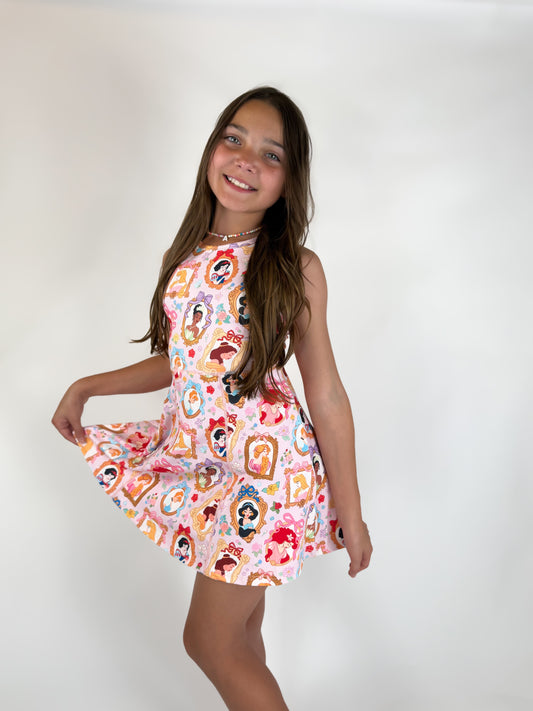 ROYAL PRINCESS Athletic Dress + Detached Shorts Set (*SHIPS MID NOV)