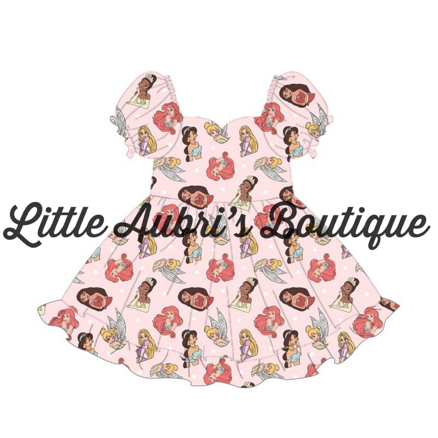 Fit for a Princess Babydoll Dress