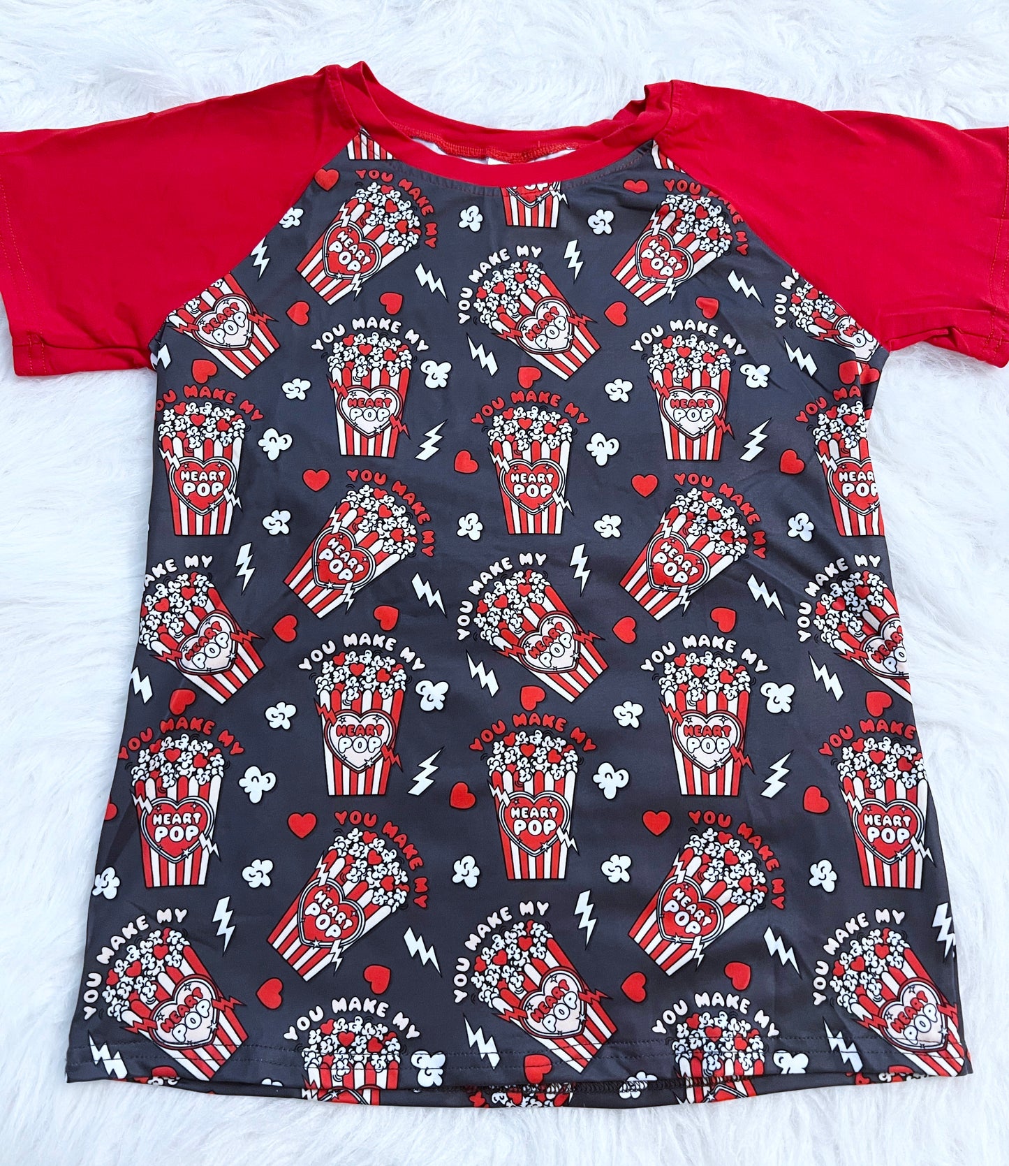 You Make My Heart Pop Raglan