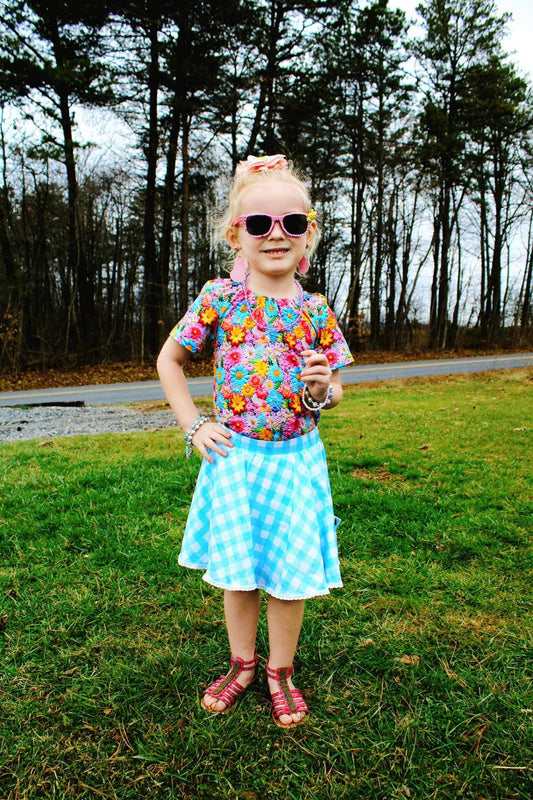 Floral Blooms Leotard