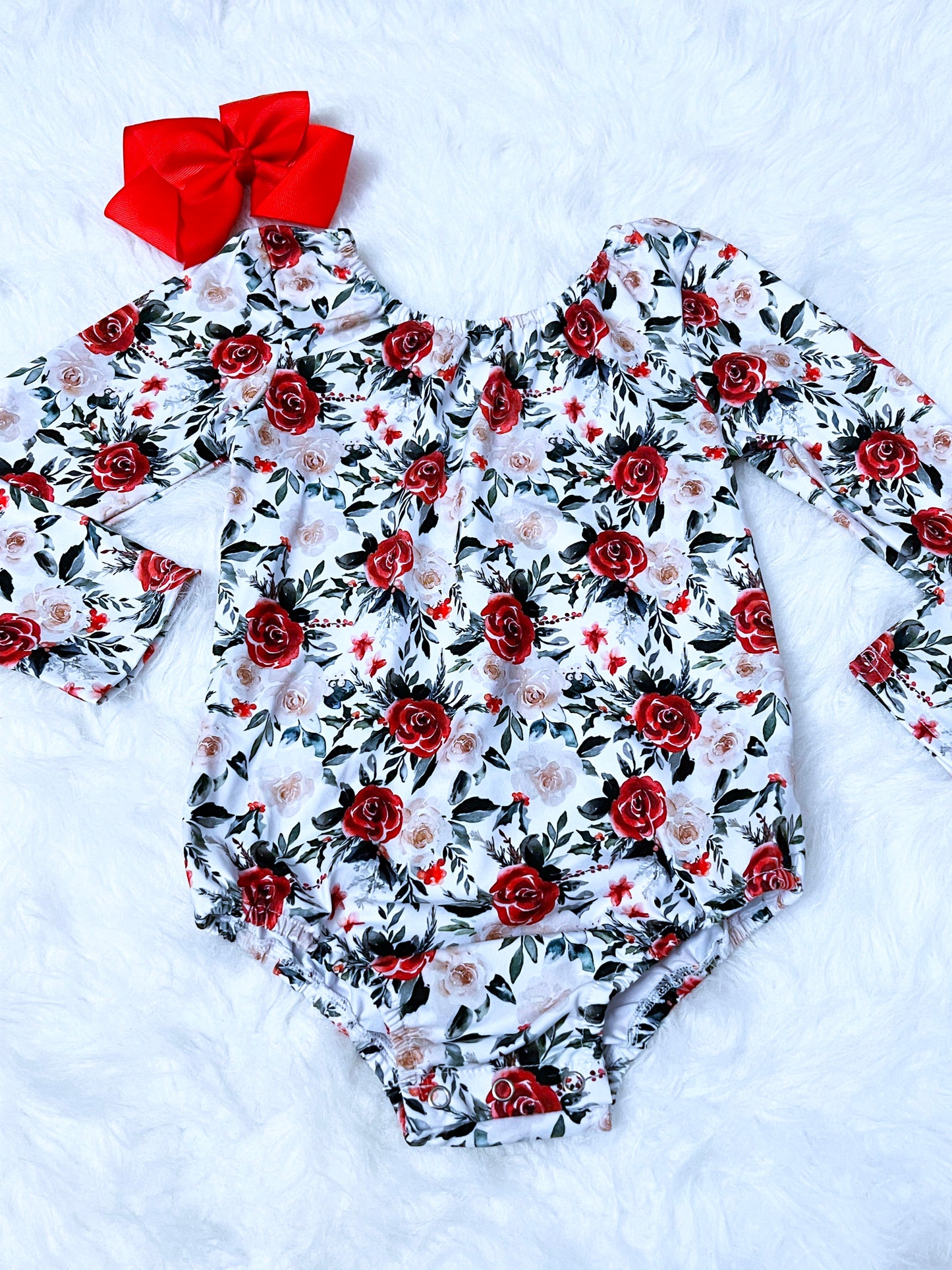 Winter Floral Leotard