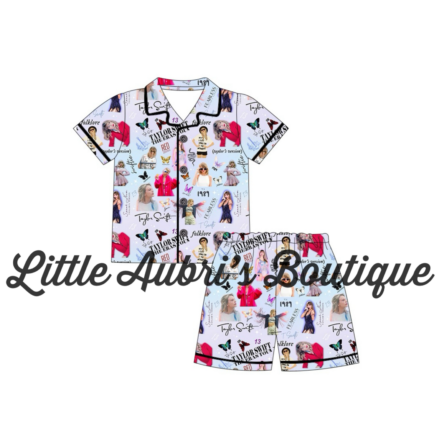 PREORDER #1006 Country Pop Star Pajama Set CLOSES 4/26