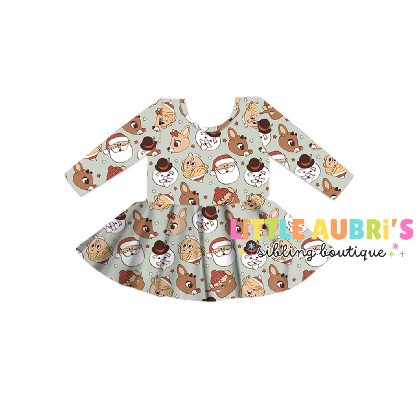 REINDEER Peplum Top (*SHIPS LATE OCT)
