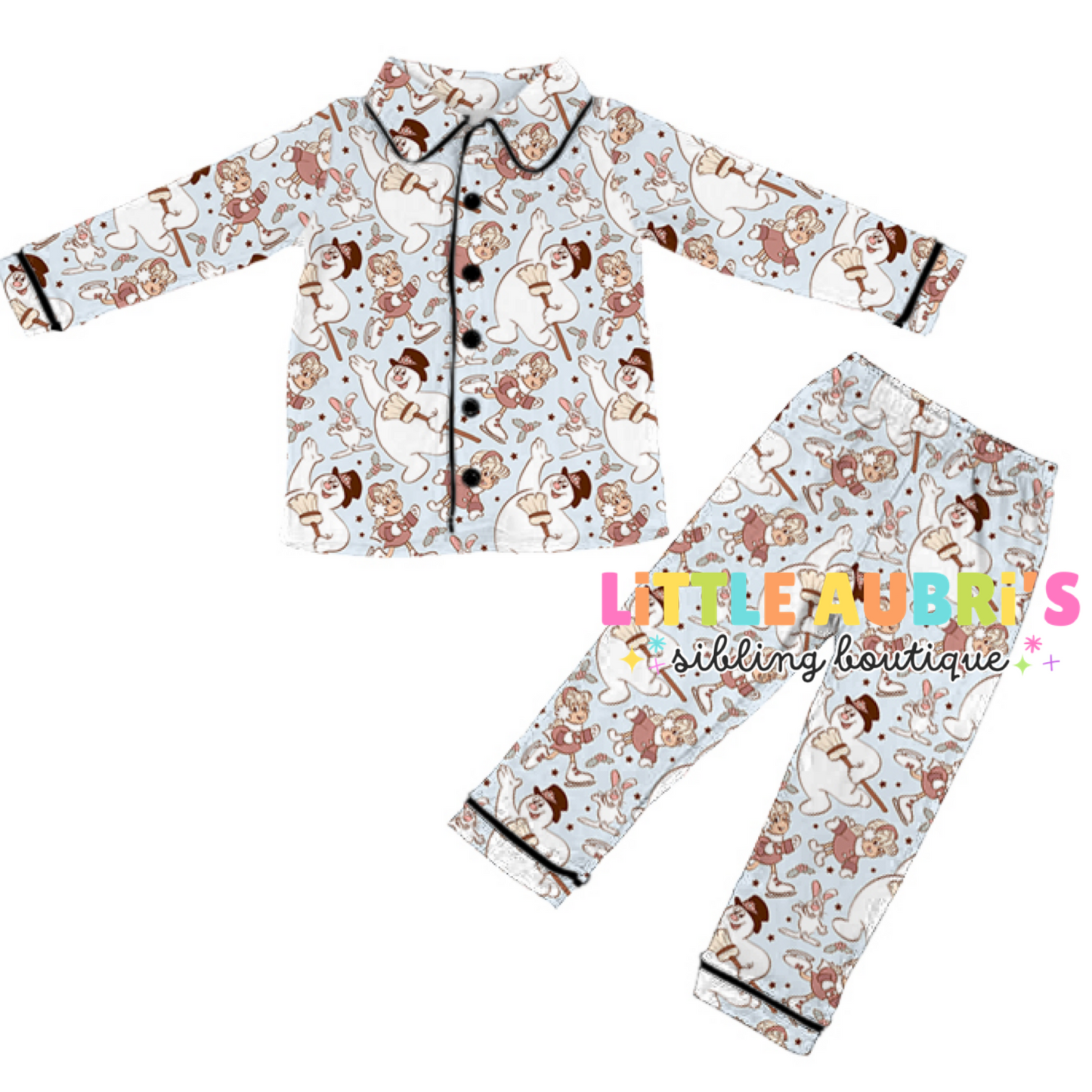 Adult SNOWMAN Pajama Set (*SHIPS LATE OCT)