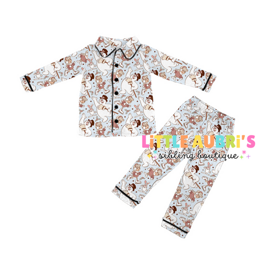 SNOWMAN Pajama Set (*SHIPS LATE NOV)