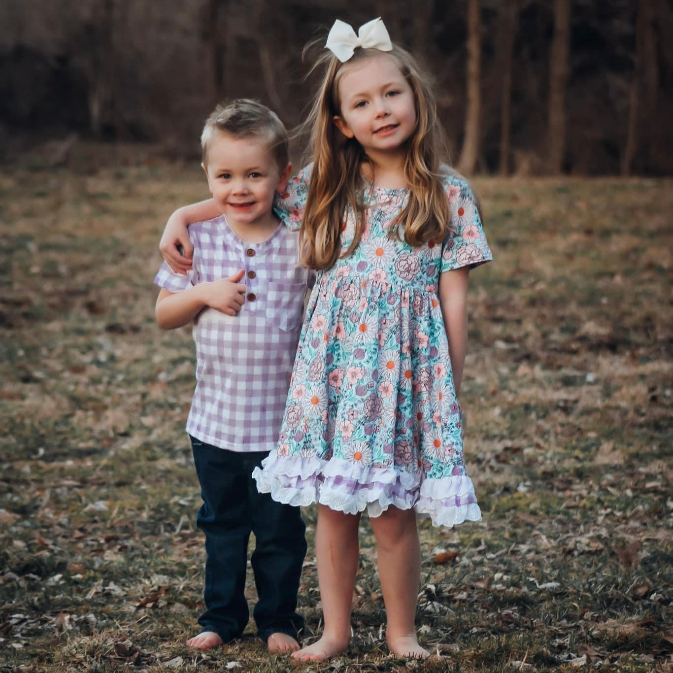 Spring Gardens Lace Dress