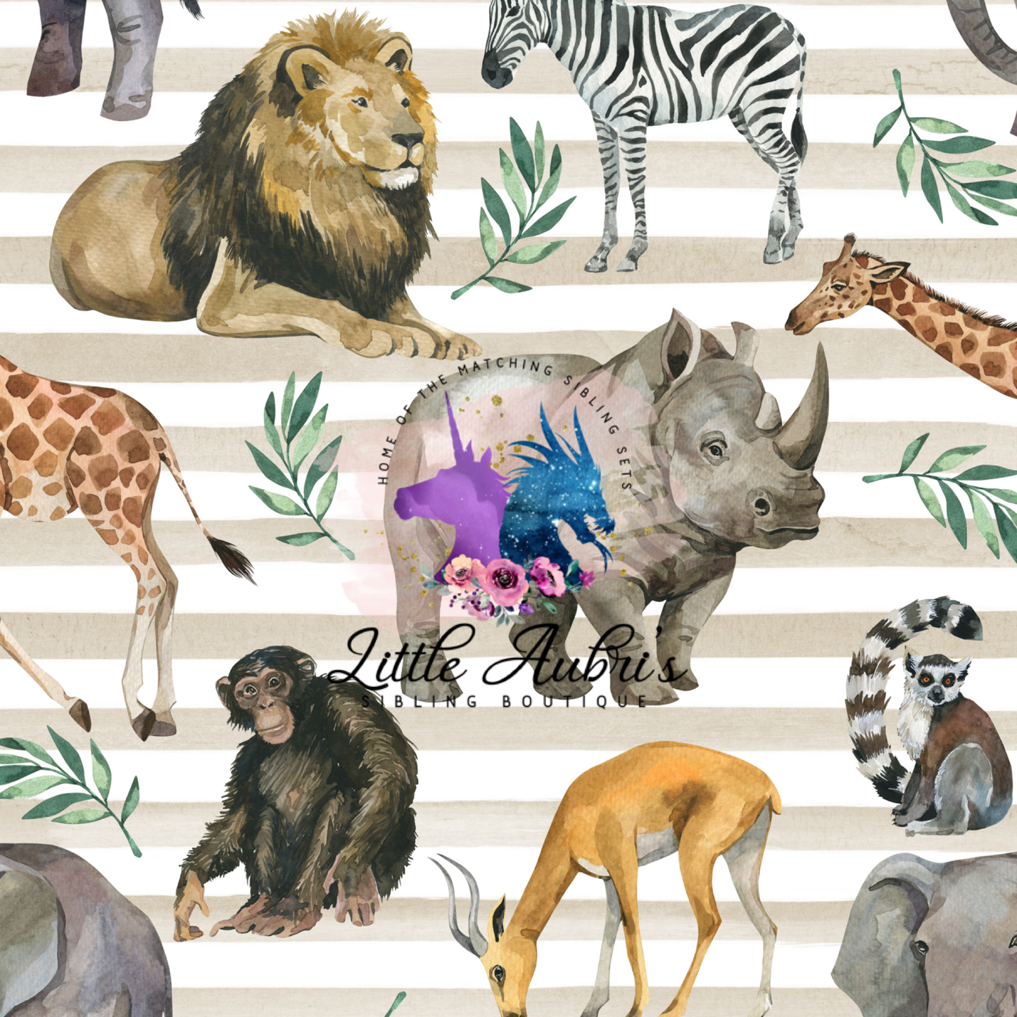 Zoo Day Triple Tiered Criss Cross Back Dress