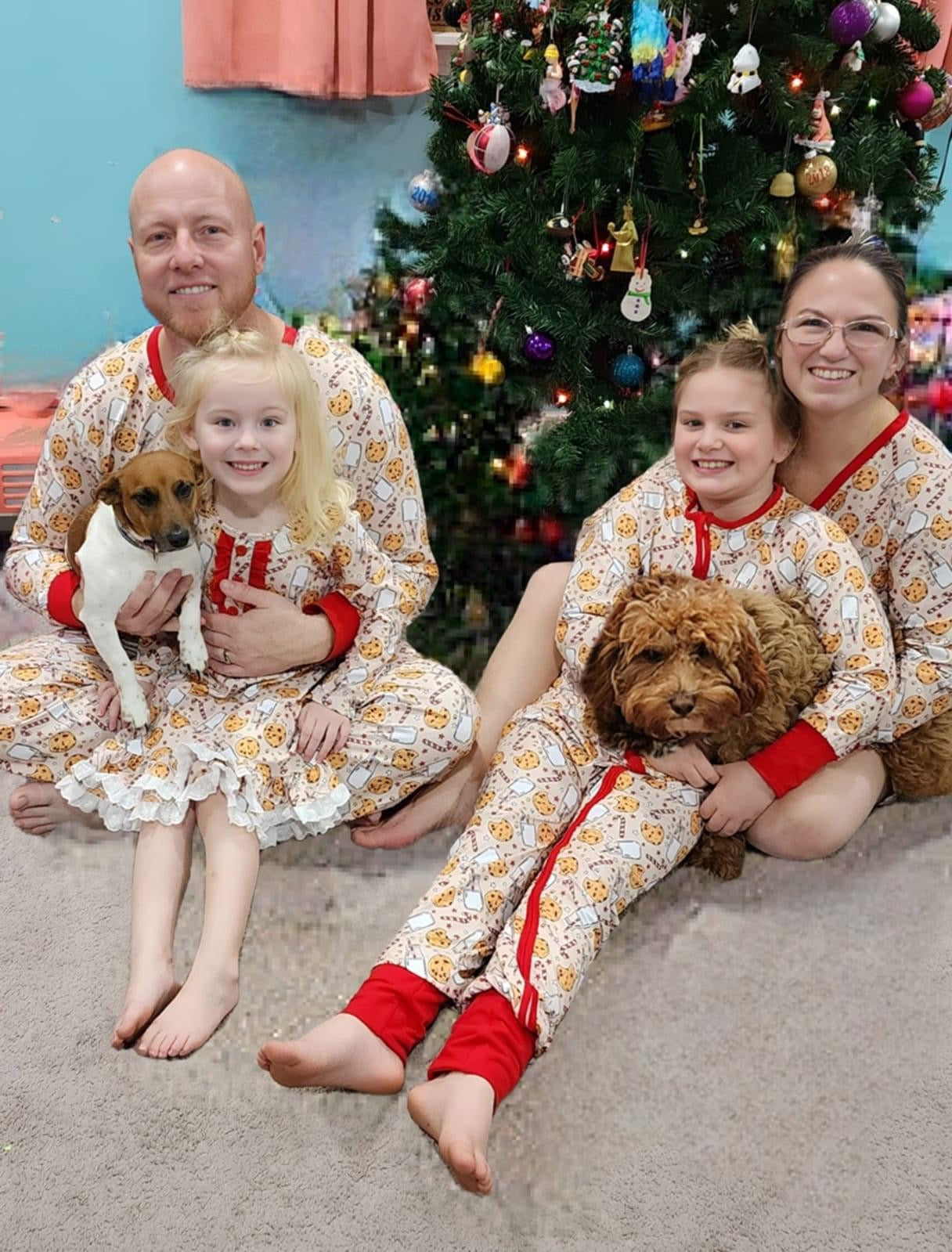 Adult Milk and Cookies Pajama Dress