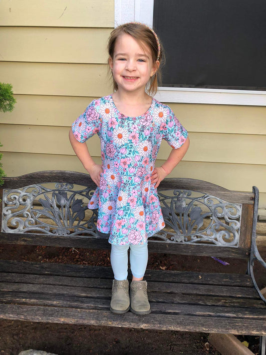 Spring Gardens Peplum