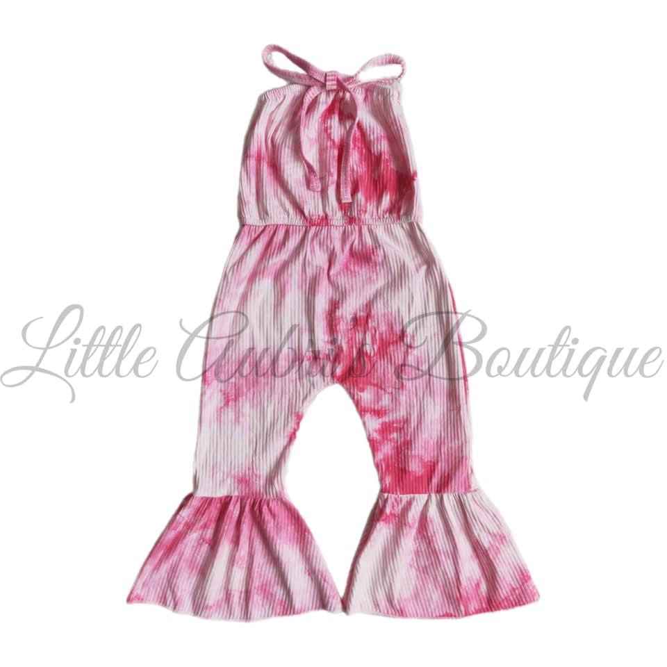 Pink Tie Dye Jumpsuit ETA Early Sept