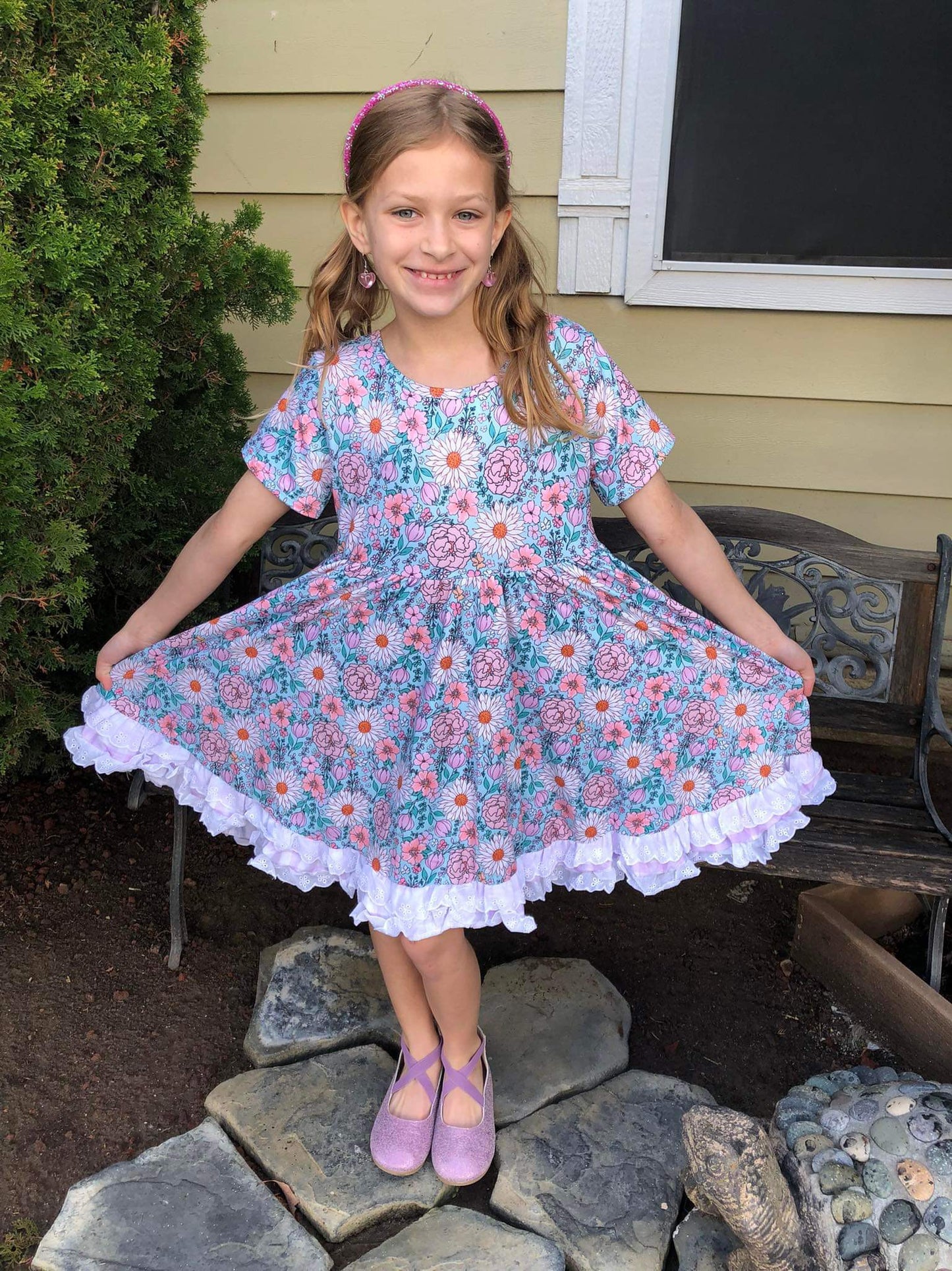 Spring Gardens Lace Dress
