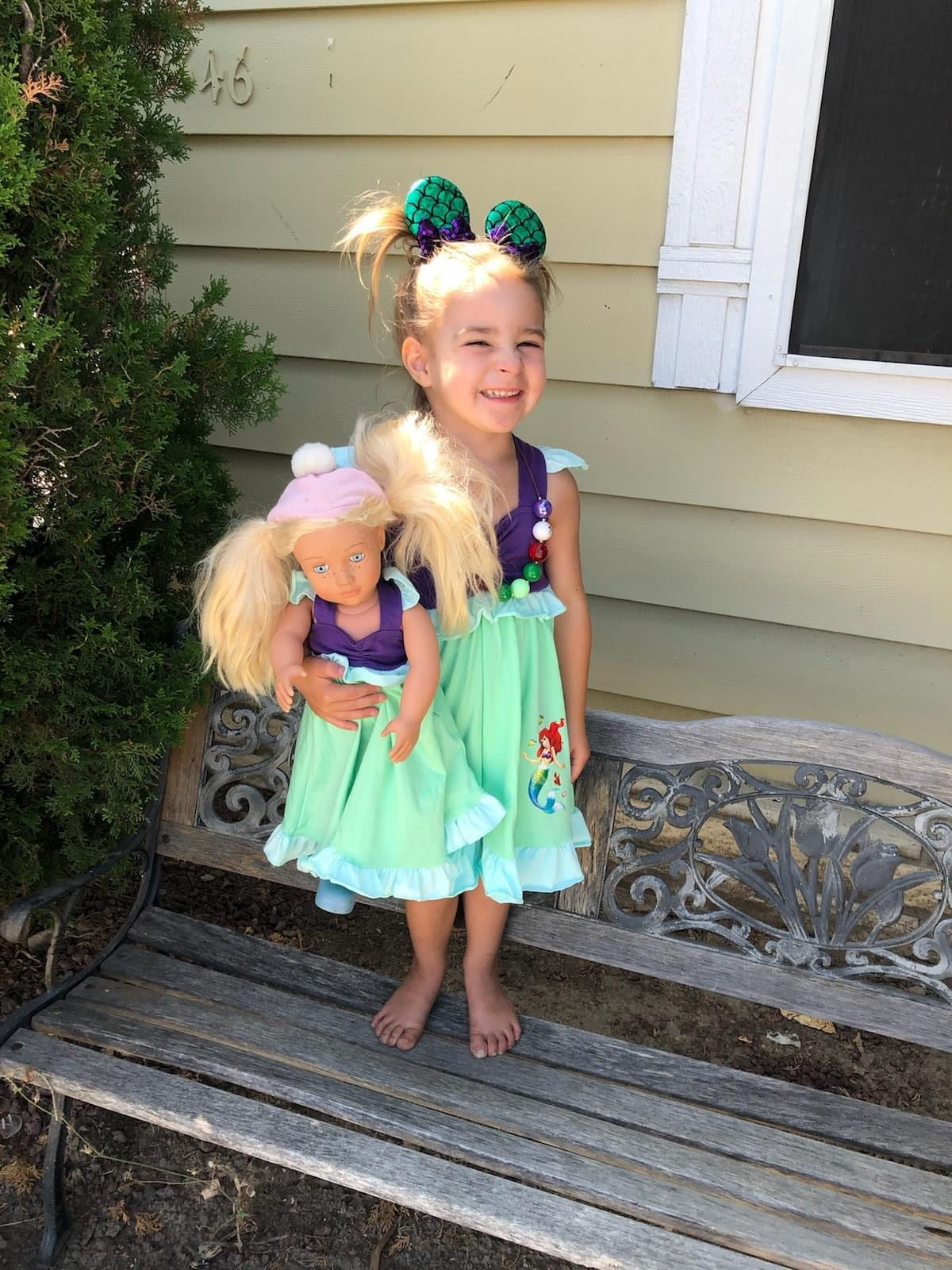 Mermaid Princess Dress