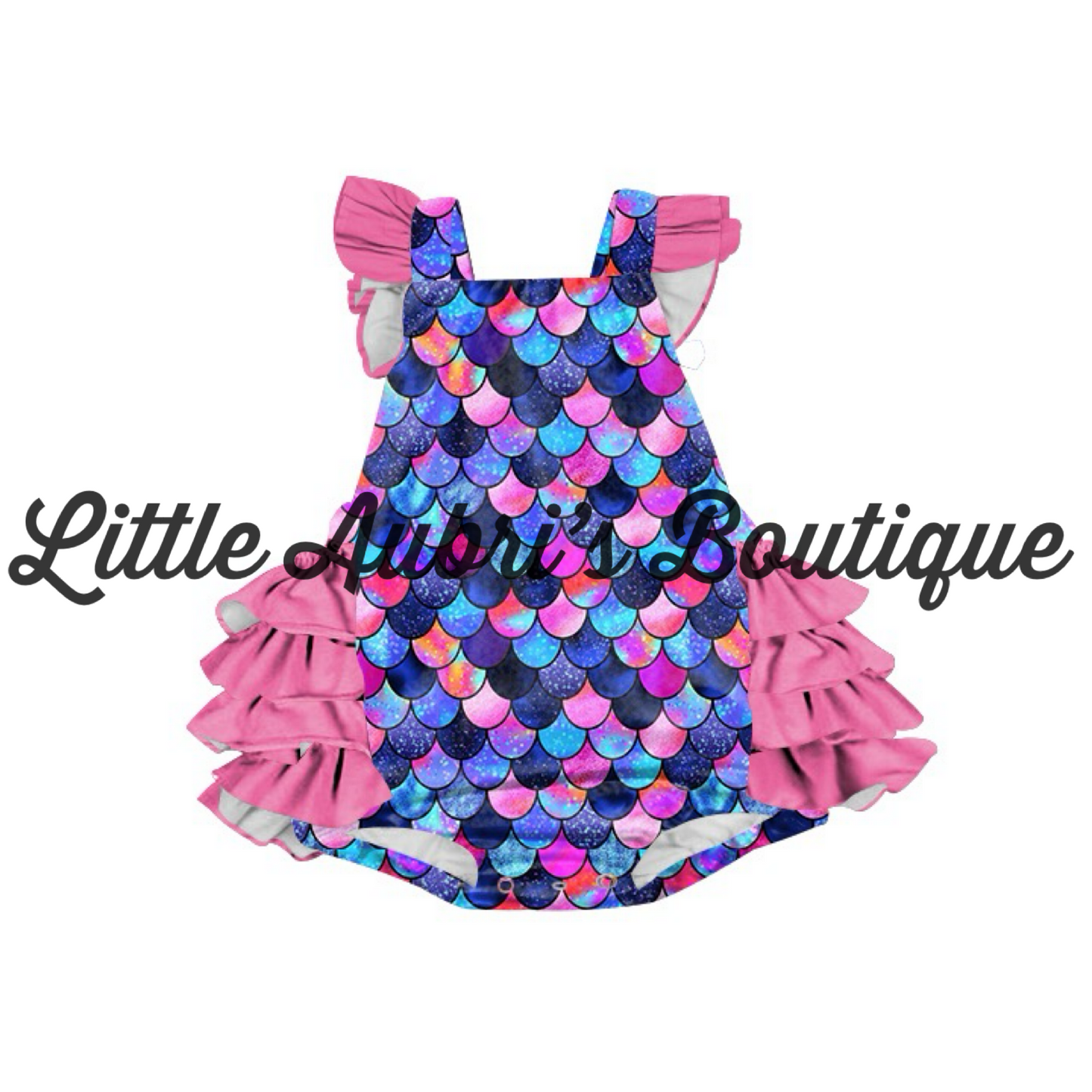 Merbabe Ruffle Bum Romper