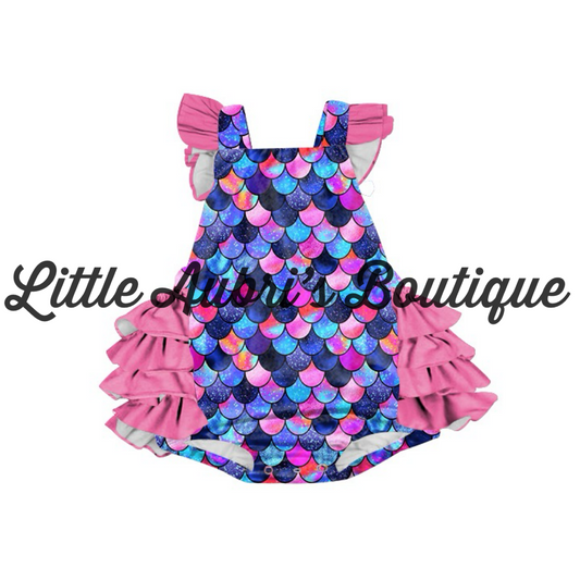 Merbabe Ruffle Bum Romper