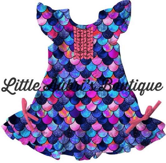 Merbabe Ruffle Pajama Dress