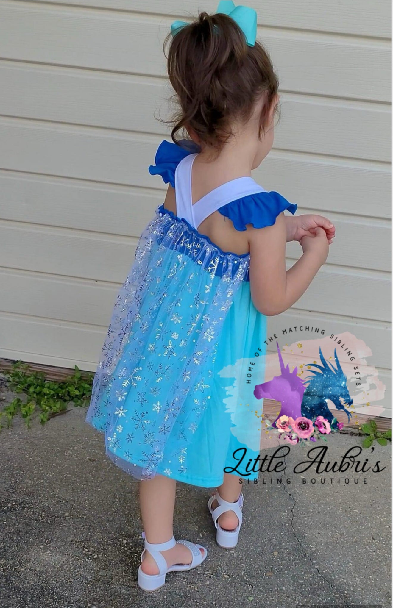 Ice Princess Cape Dress