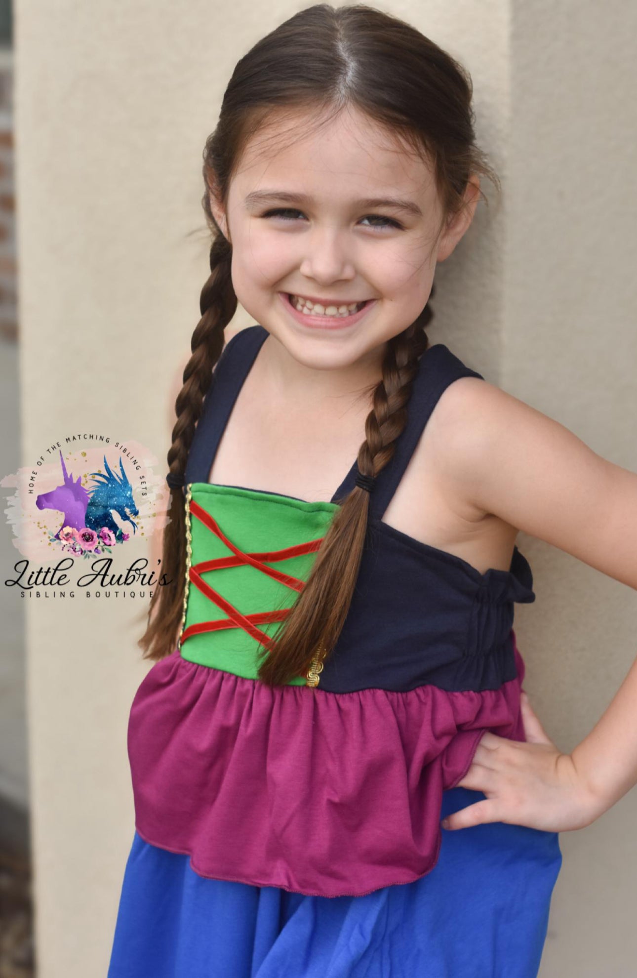 Arendelle Princess Cape Dress