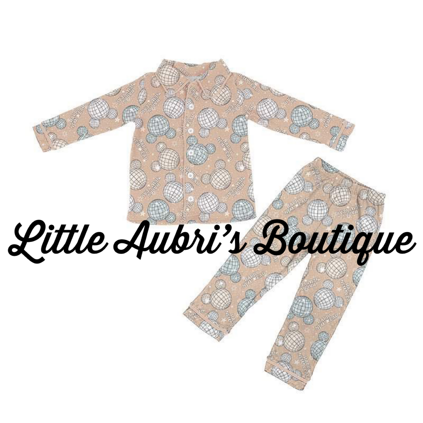 PREORDER Mouse Disco Balls Pajama Set CLOSES 9/22