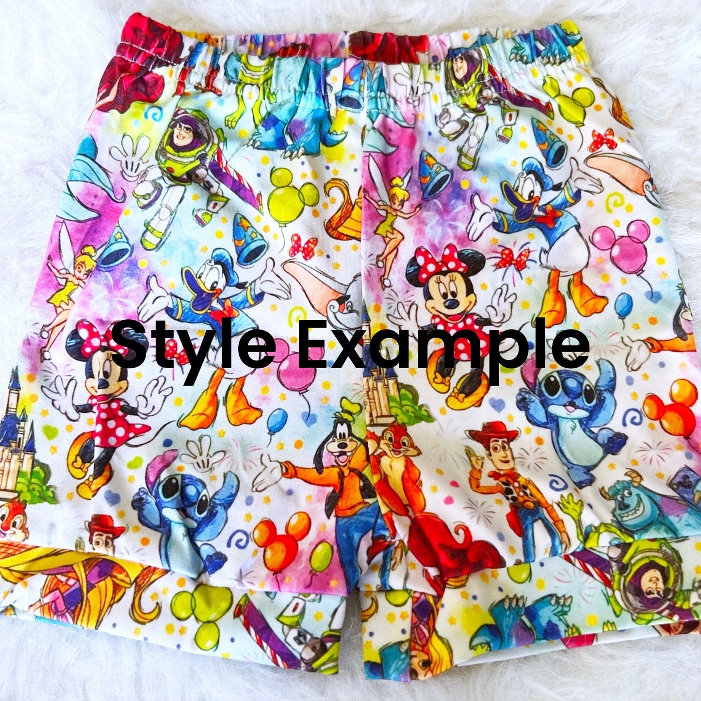 Mouse’s Dog Boxy Tee and Shorts Lounge Set