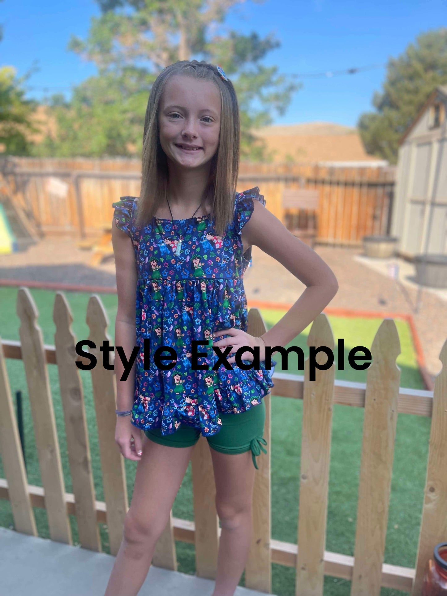 NEON SAFARI Tunic Short Set