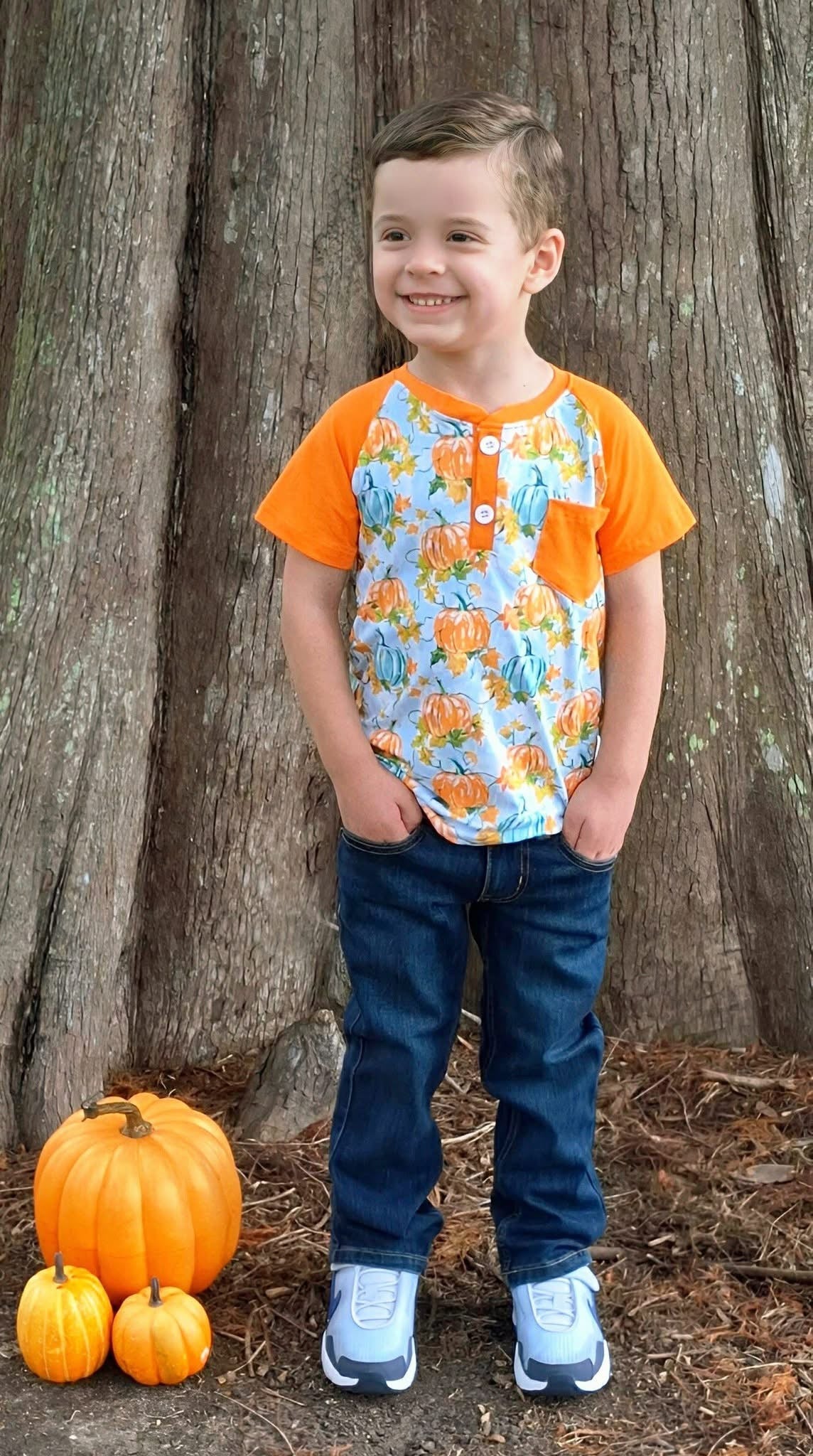 PUMPKIN PATCH Pocket Henley