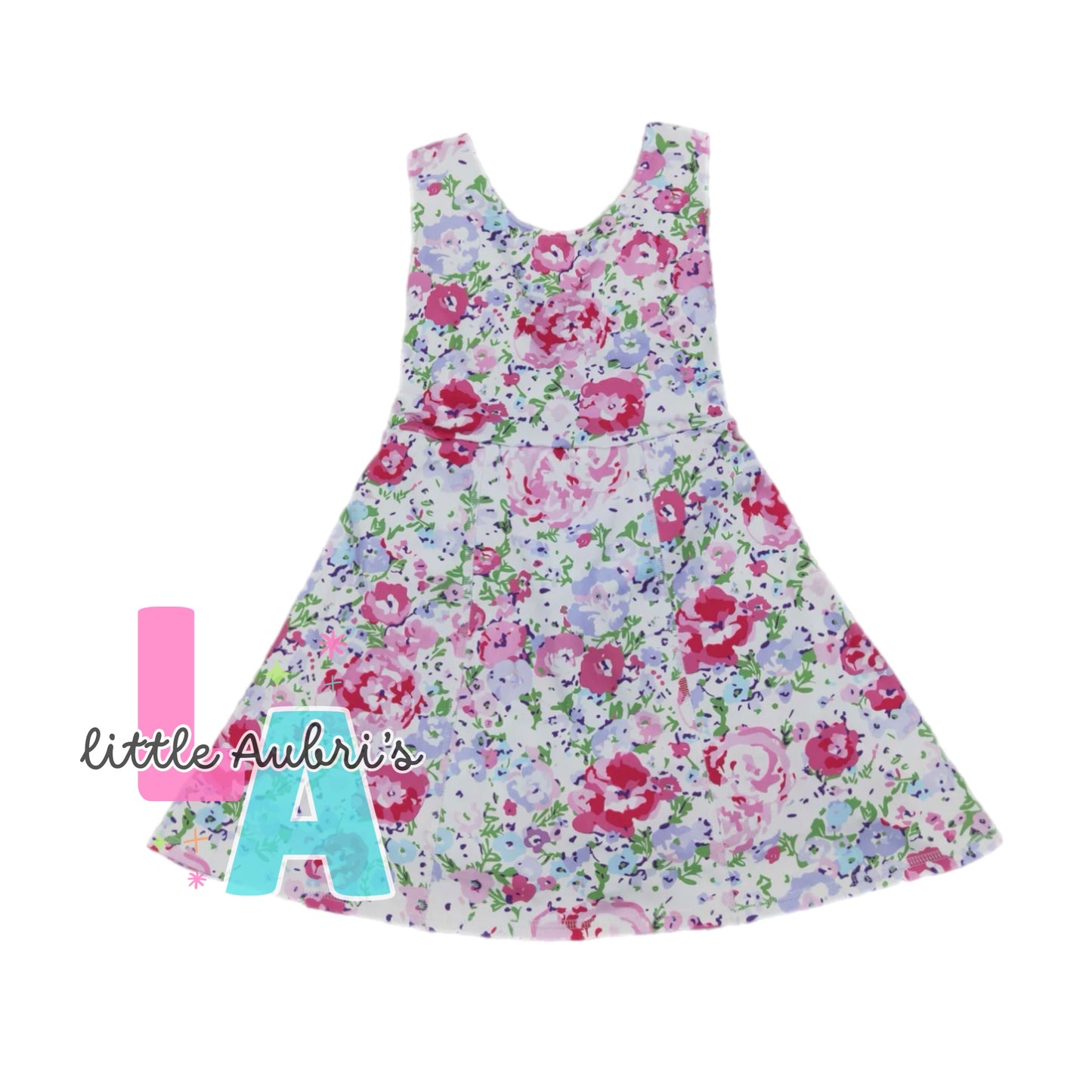 Pink Floral Athletic Dress ETA Early May