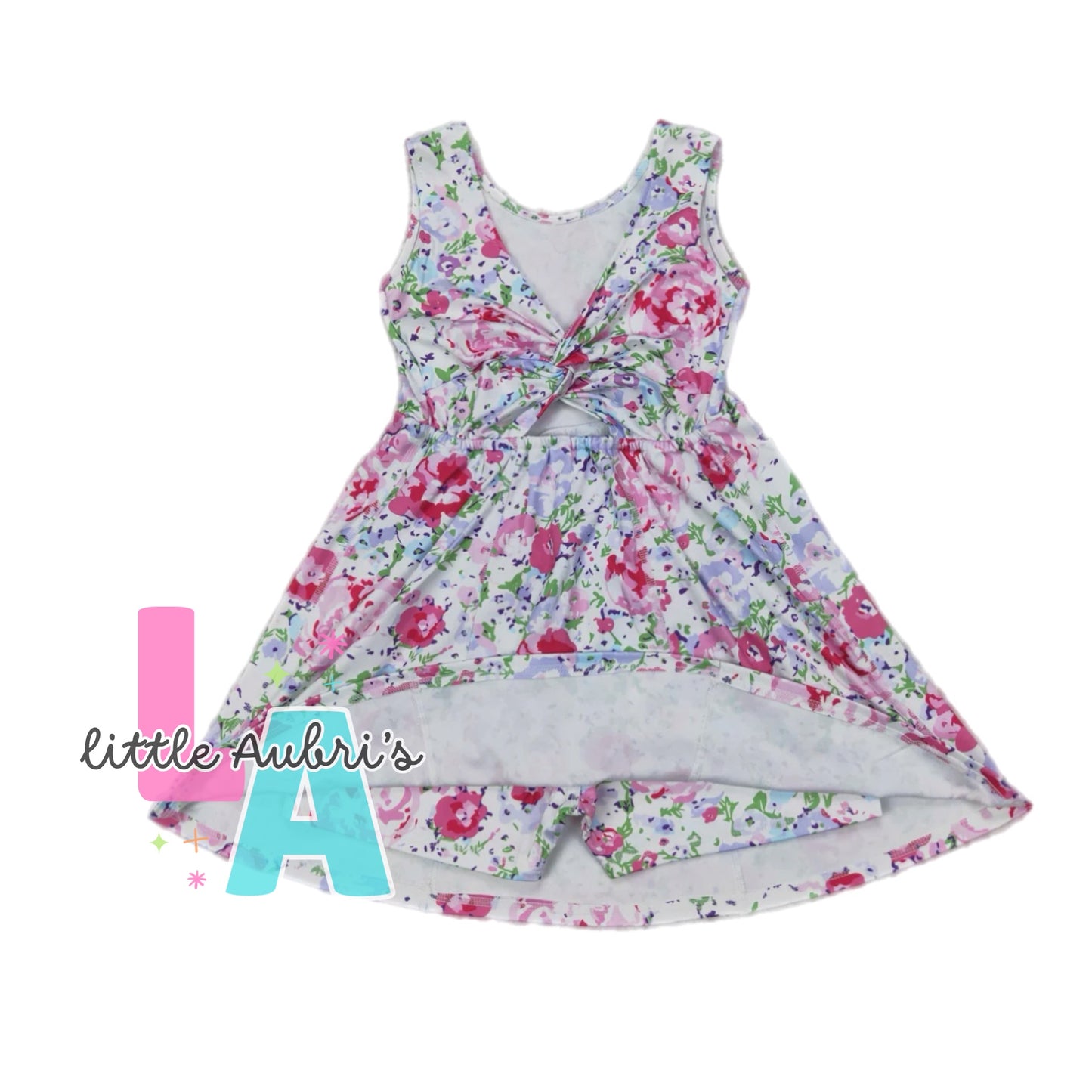 Pink Floral Athletic Dress ETA Early May