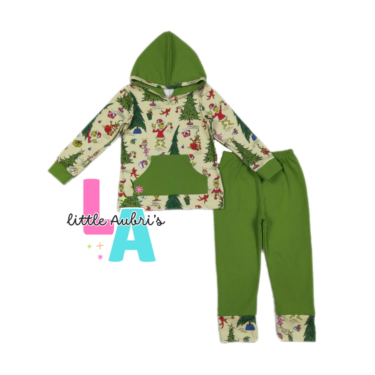Green Mean One Pants Set ETA Late Nov