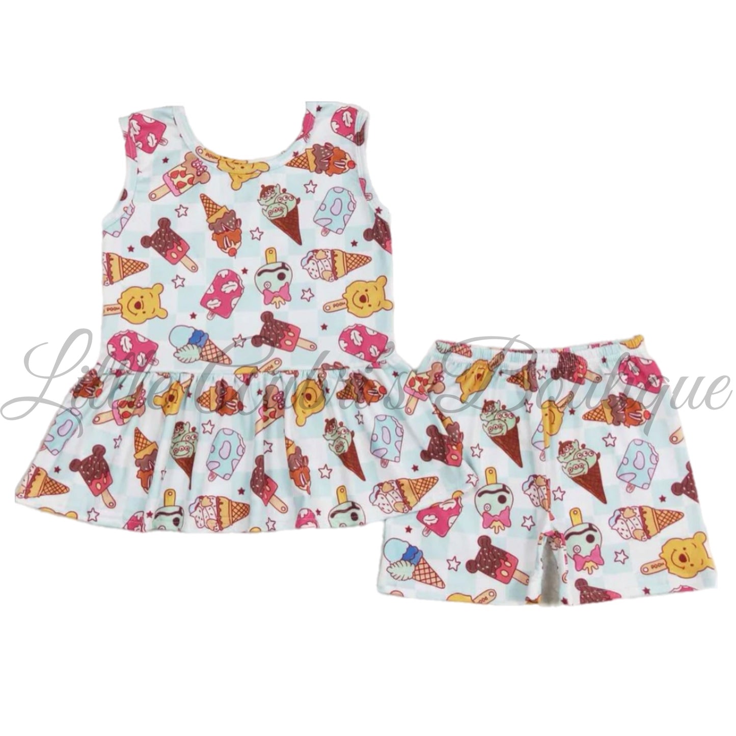 Ice Cream Character Mash Up Short Set ETA Late August