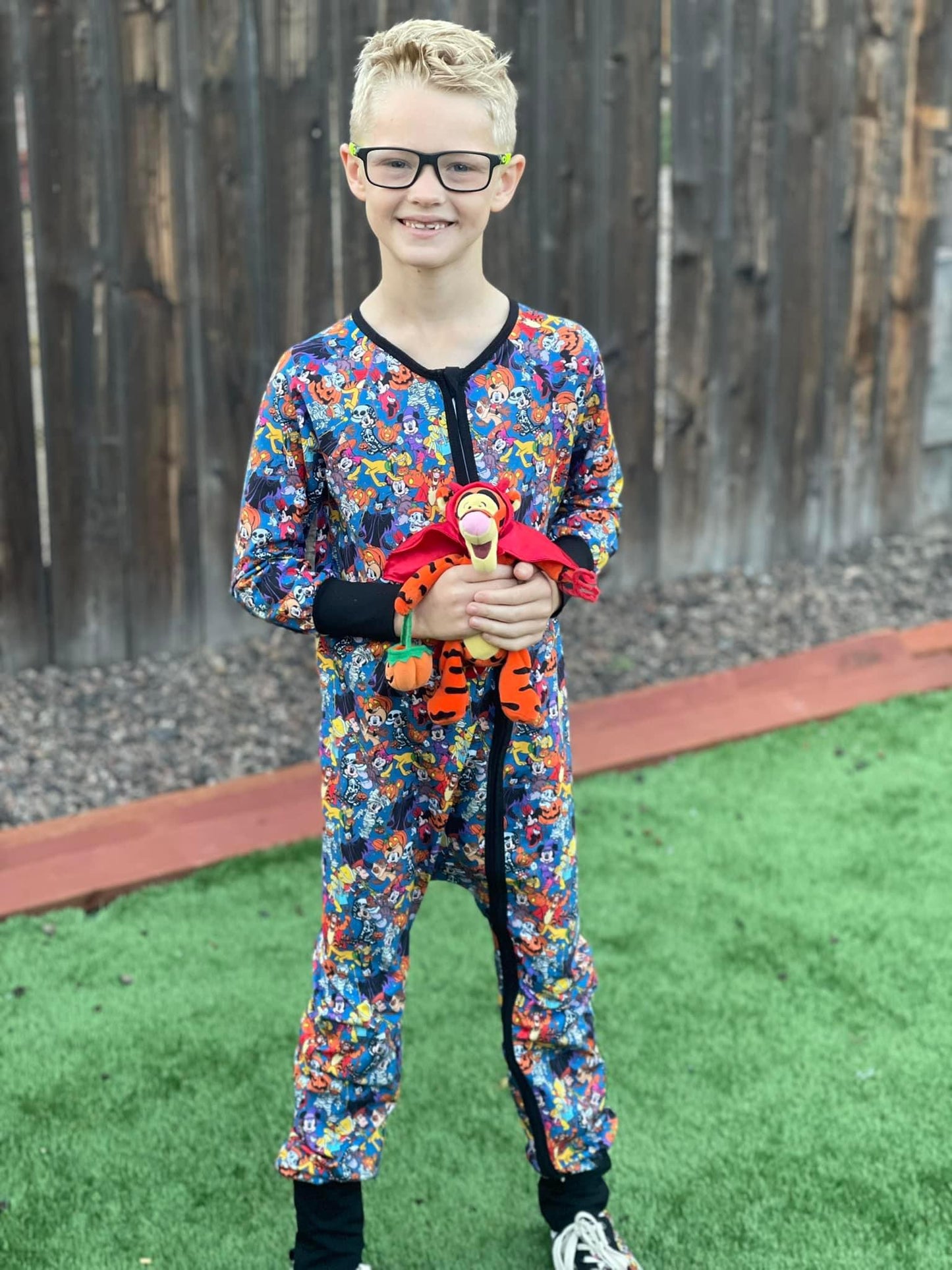 Halloween Character Dress Up Zip Jammies