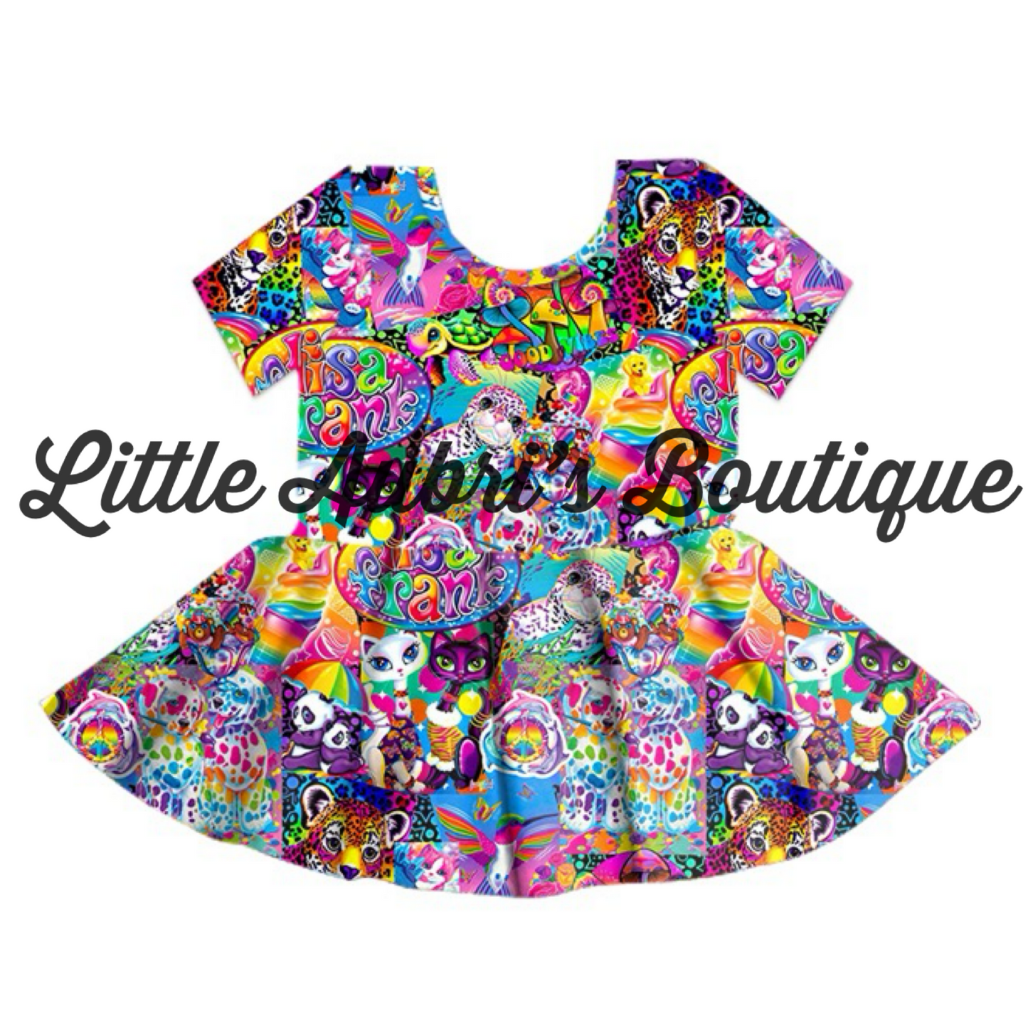 Adult Neon 90s Peplum