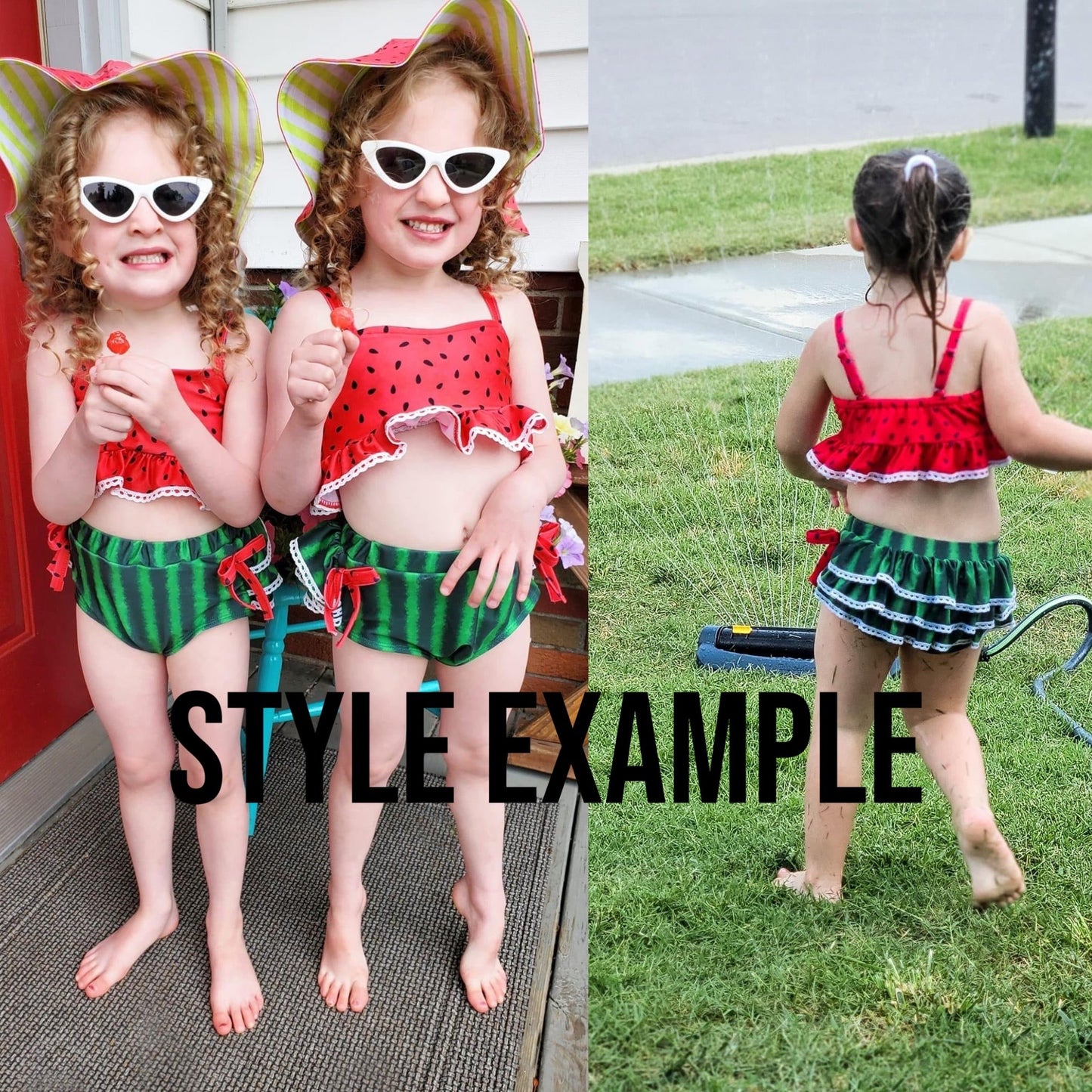 Barbie Girl 2 PC Lace Swimsuit