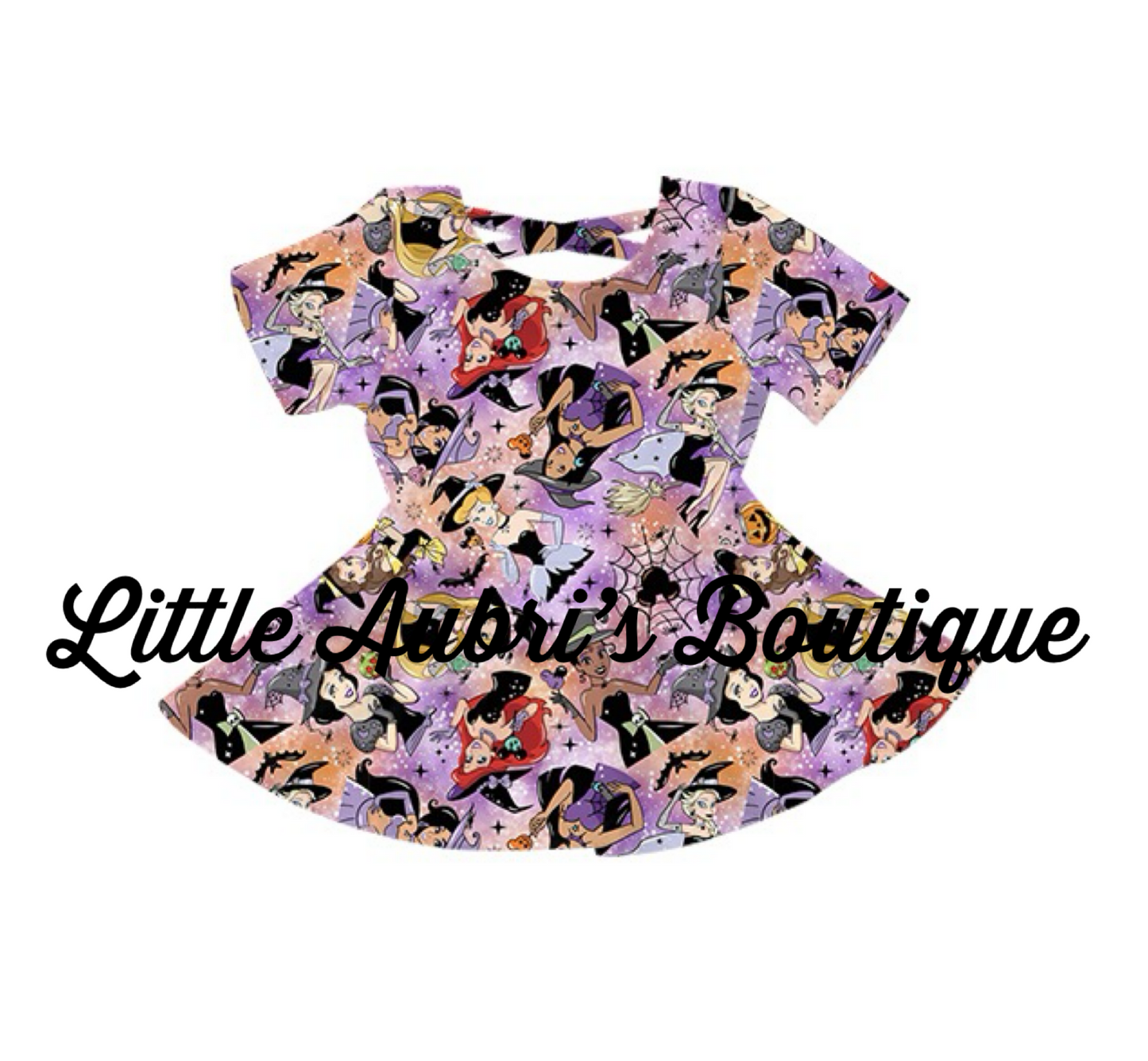 Spooky Princess Cross Back Peplum