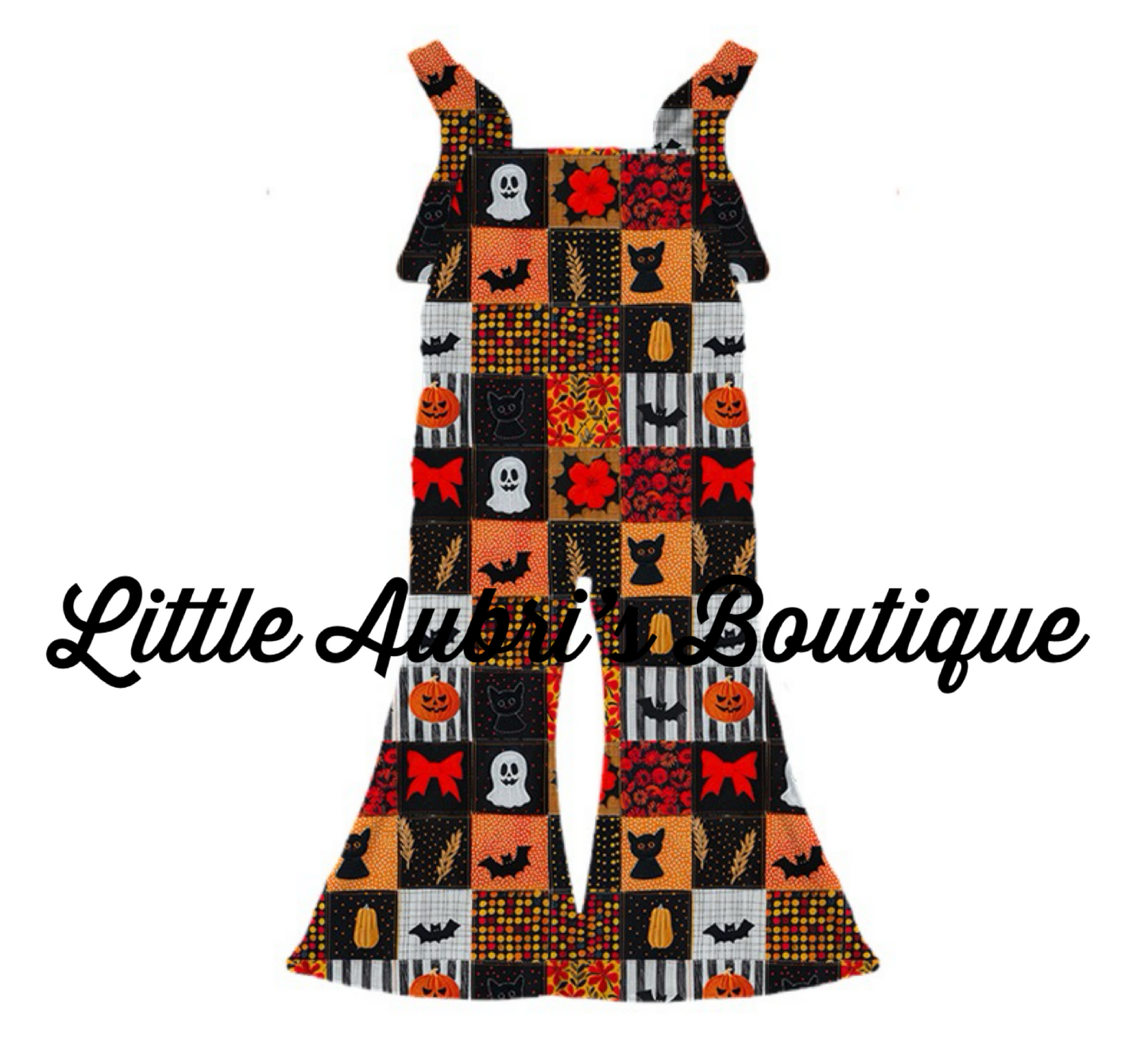 Spooky Patchwork Jumpsuit