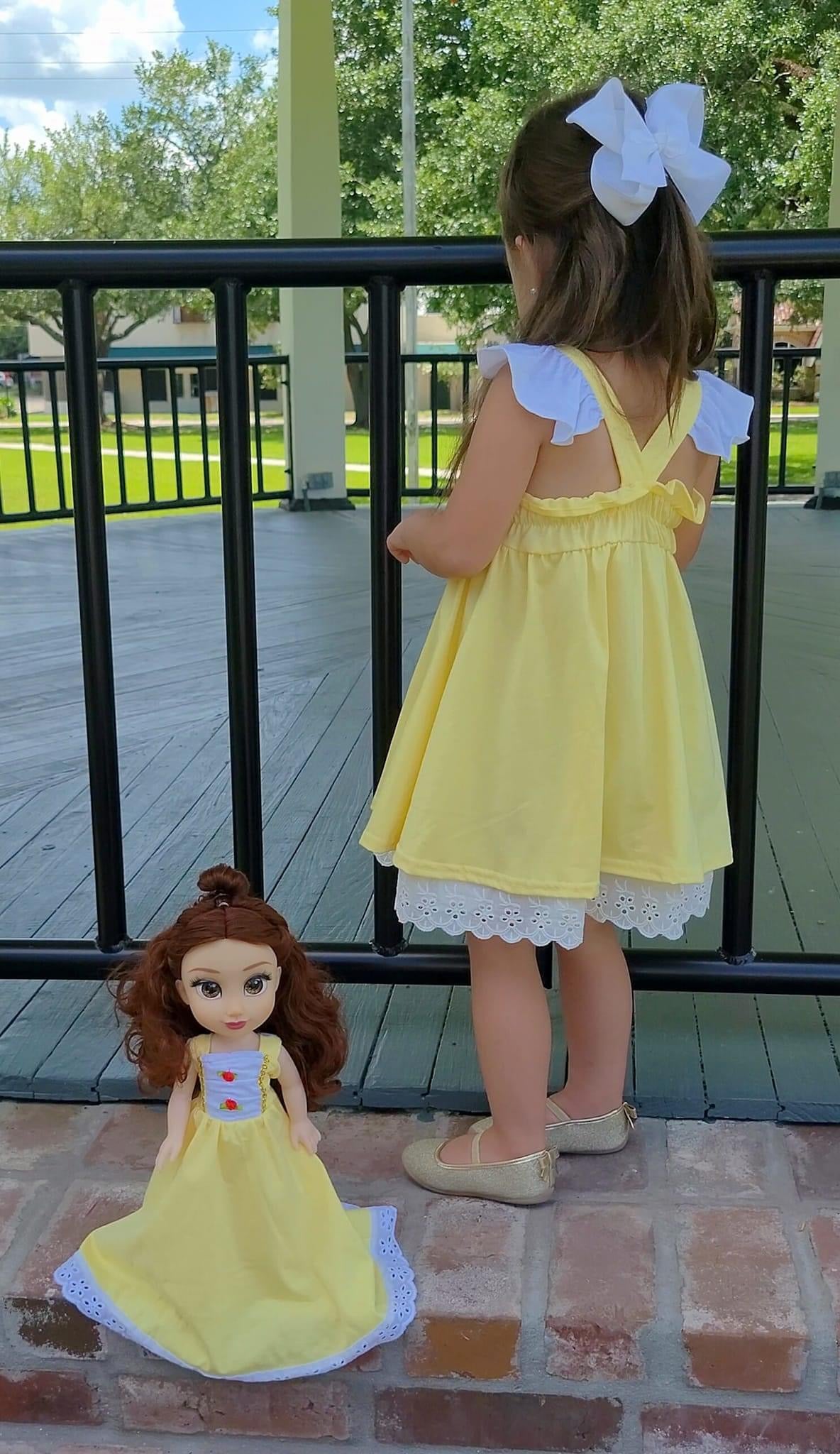 Book Loving Princess 18 in. Doll Dress