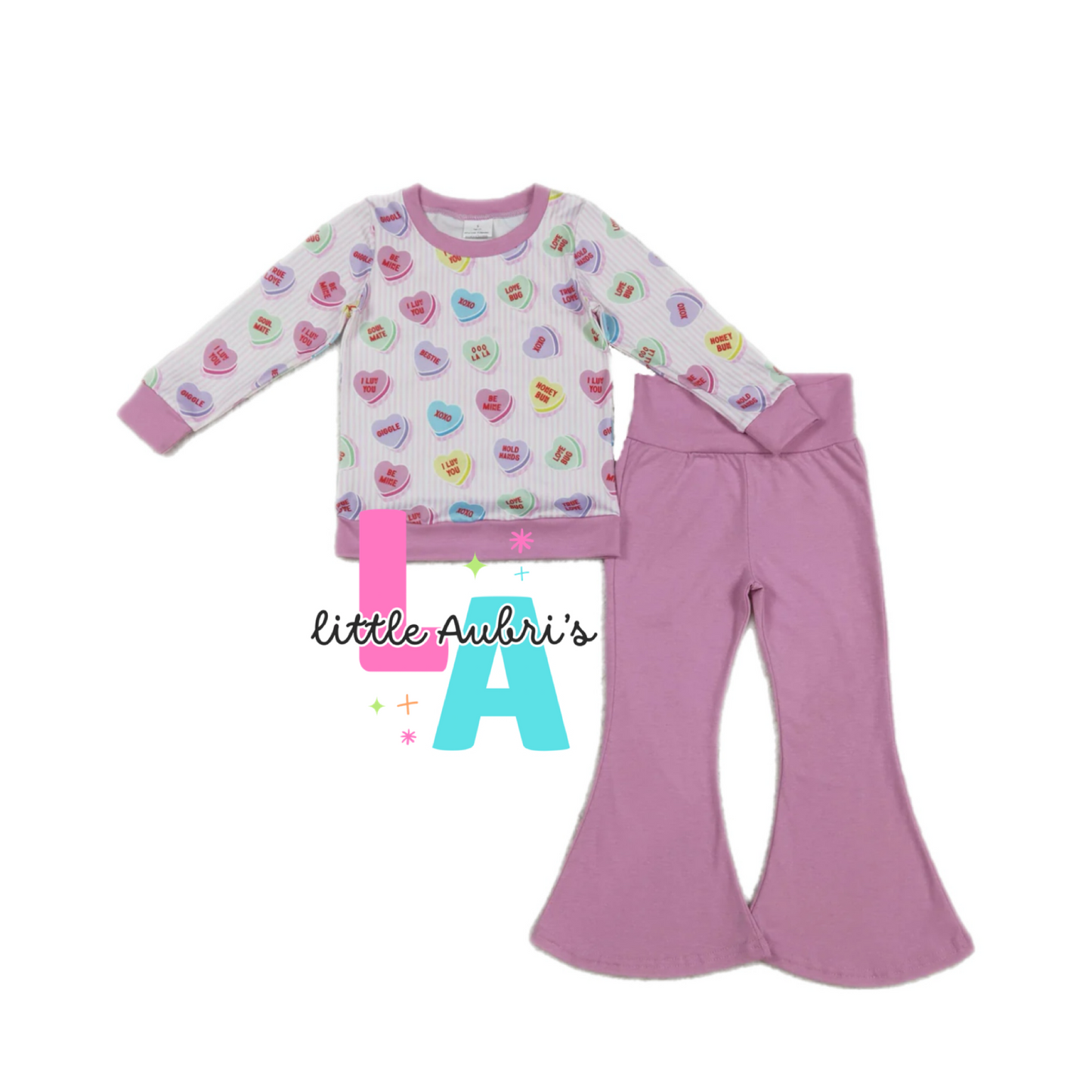 Candy Hearts Bell Set ETA Early Jan