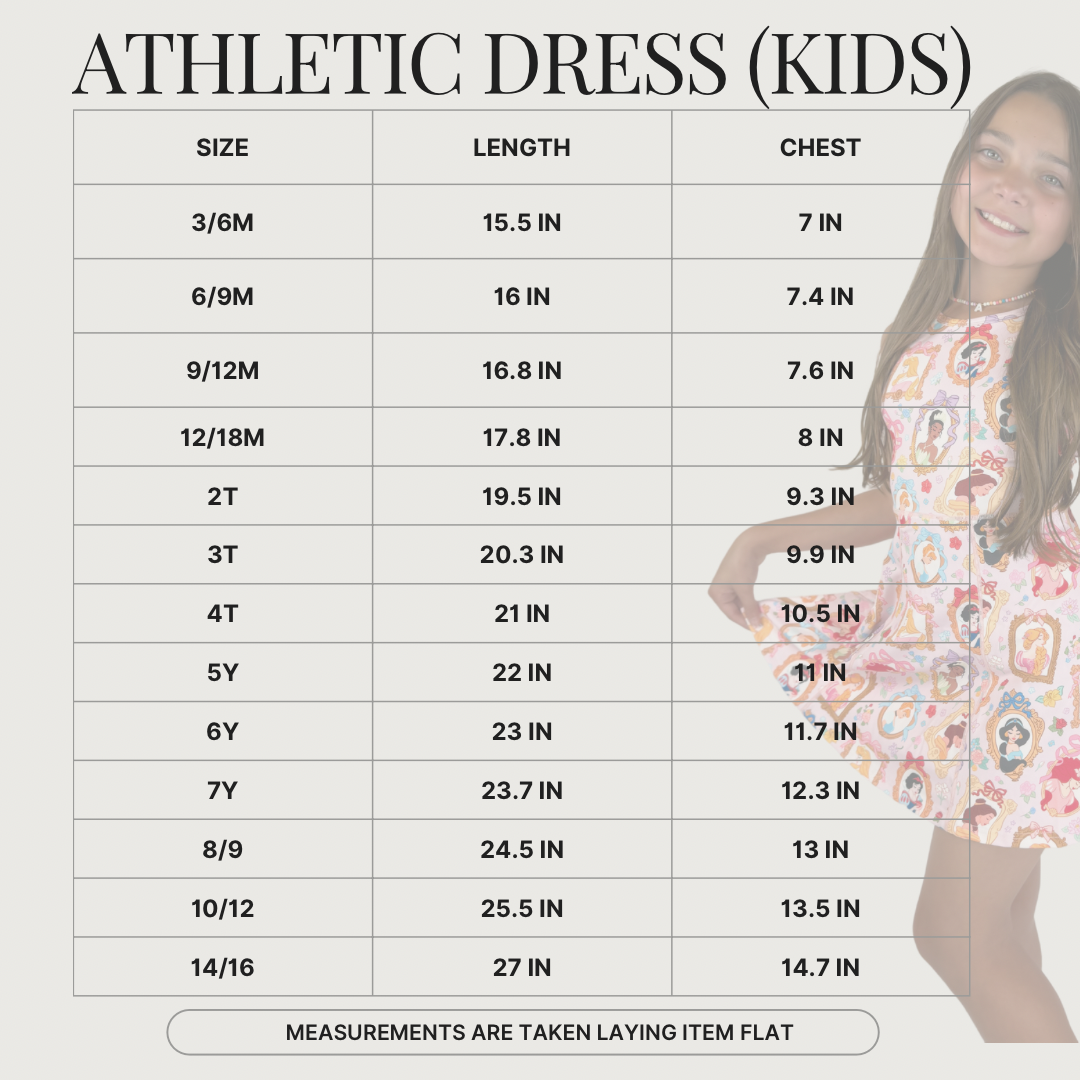 MOUSE CRUISE Athletic Dress + Detached Shorts Set (*SHIPS EARLY AUGUST)