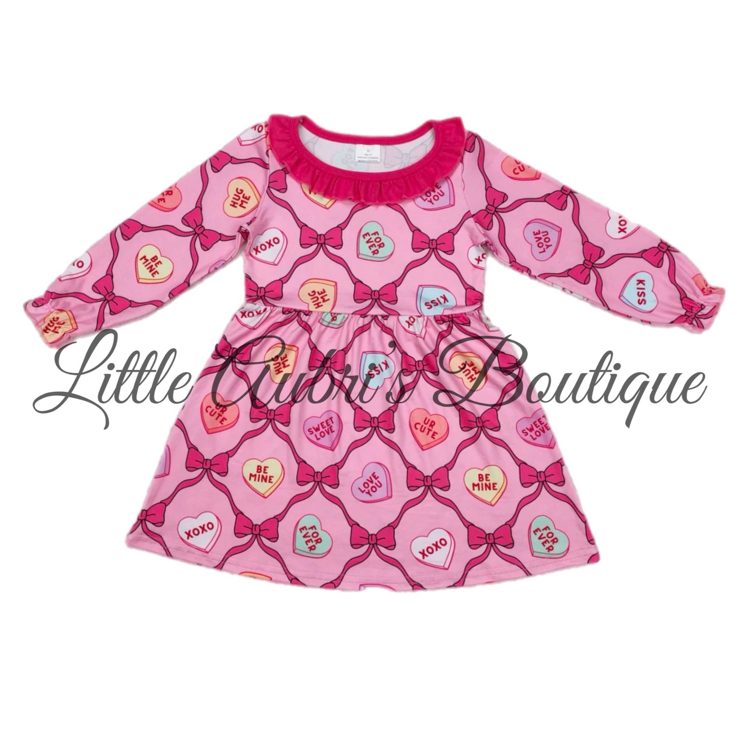 Candy Heart Bows Dress ETA End January