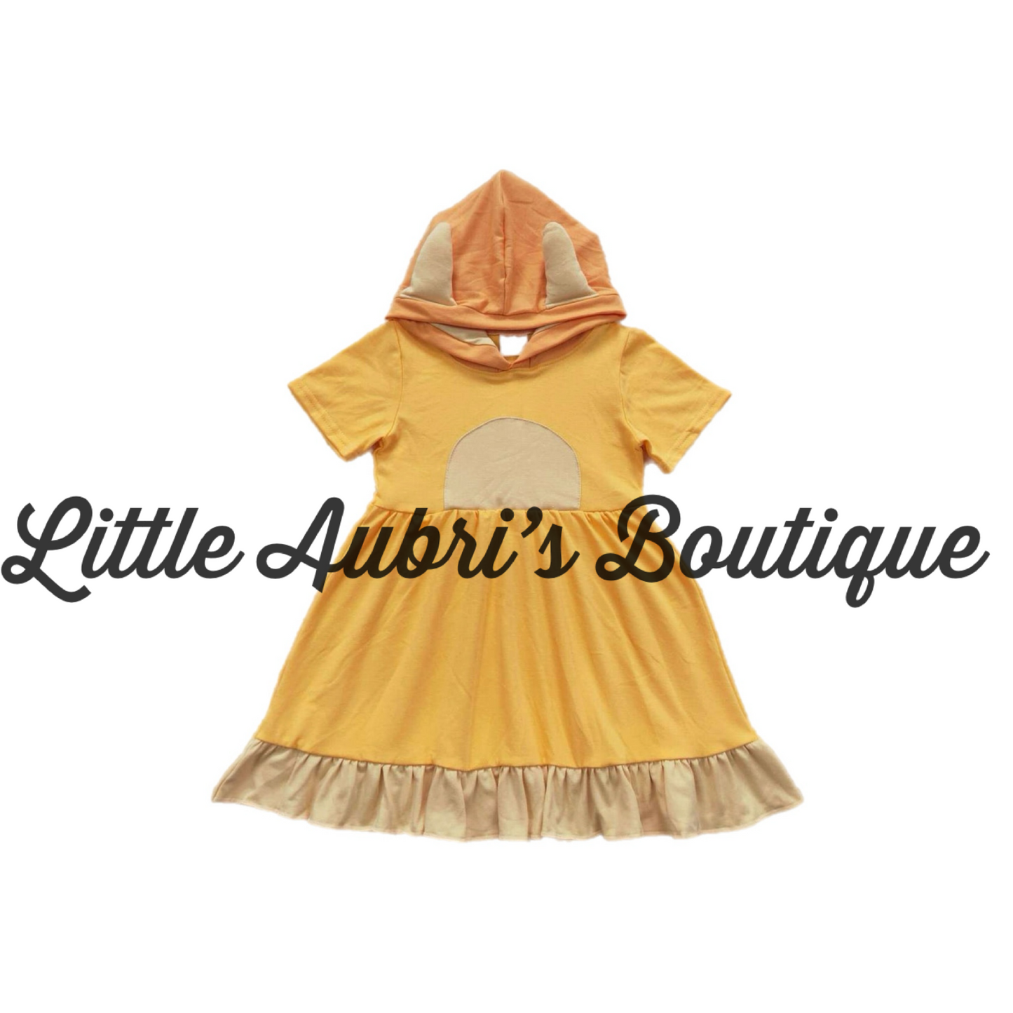 Hoodie Orange Dog Dress ETA Early Sept