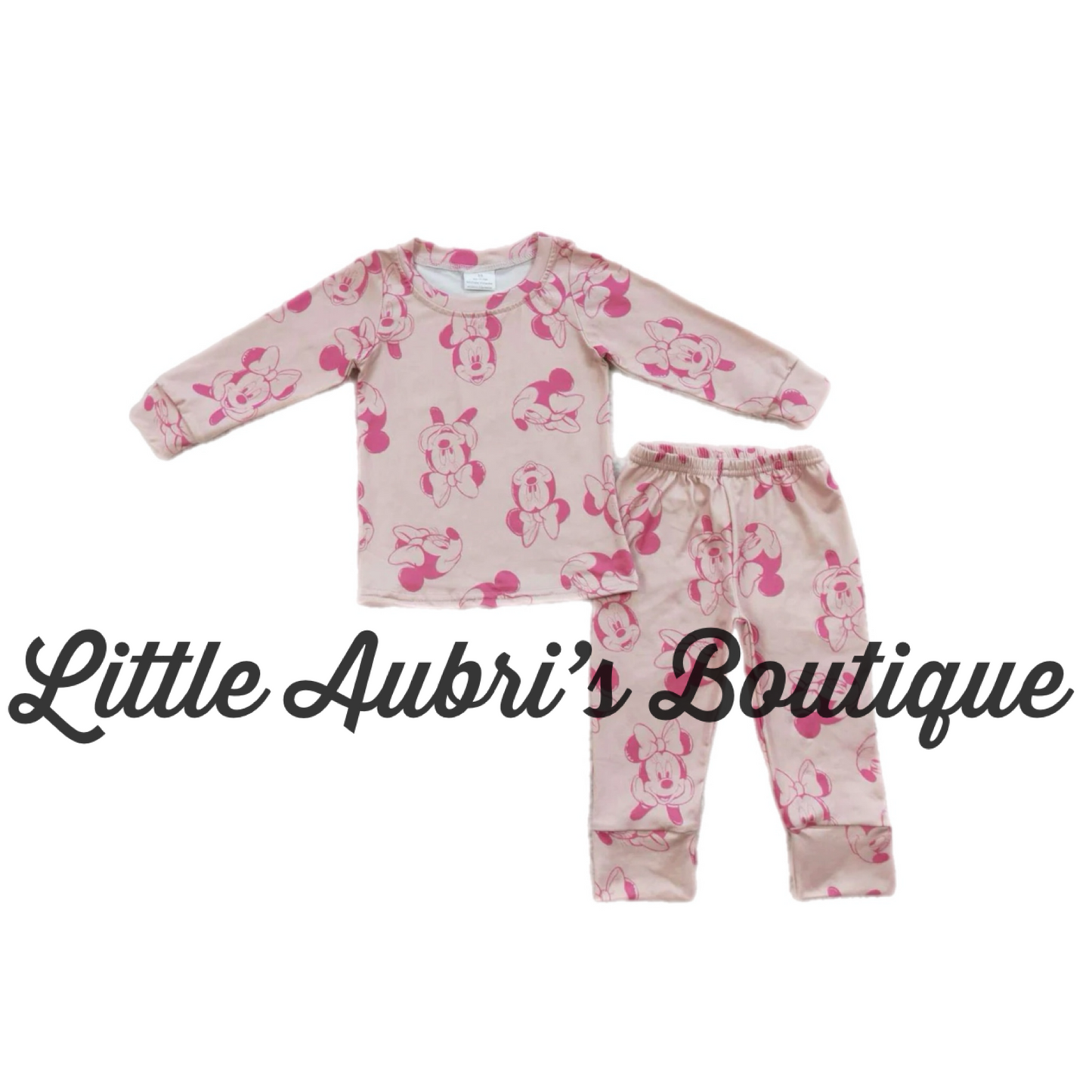 Mouse Pink Pajama Pants Set ETA Early May