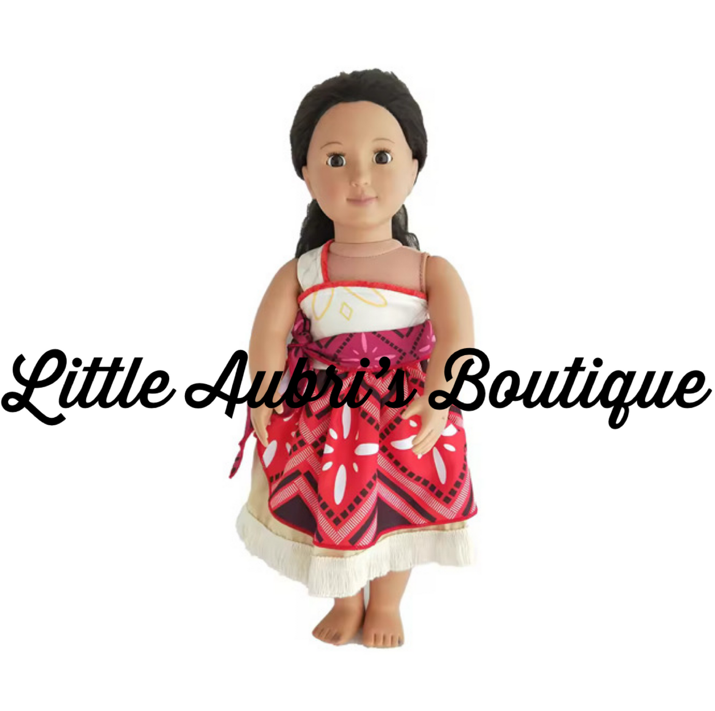 Island Princess Moana 2 18 in. Doll Dress