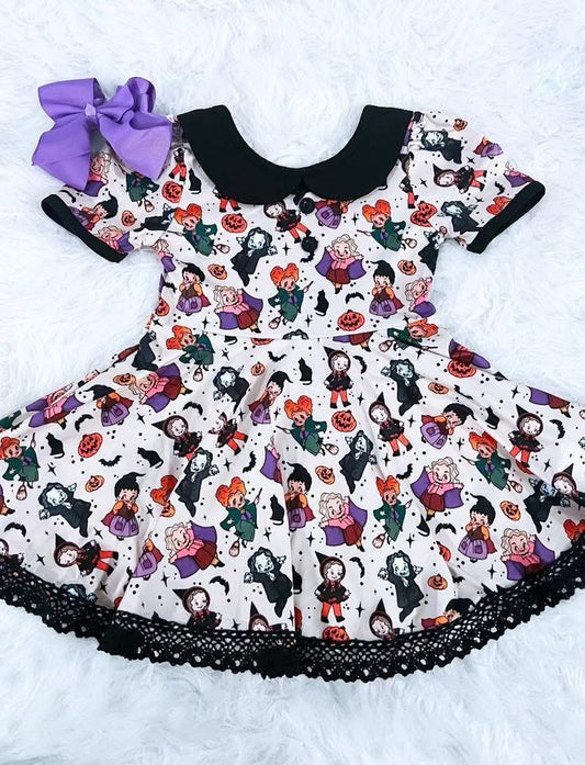 VINTAGE WITCH SISTERS Lace Dress