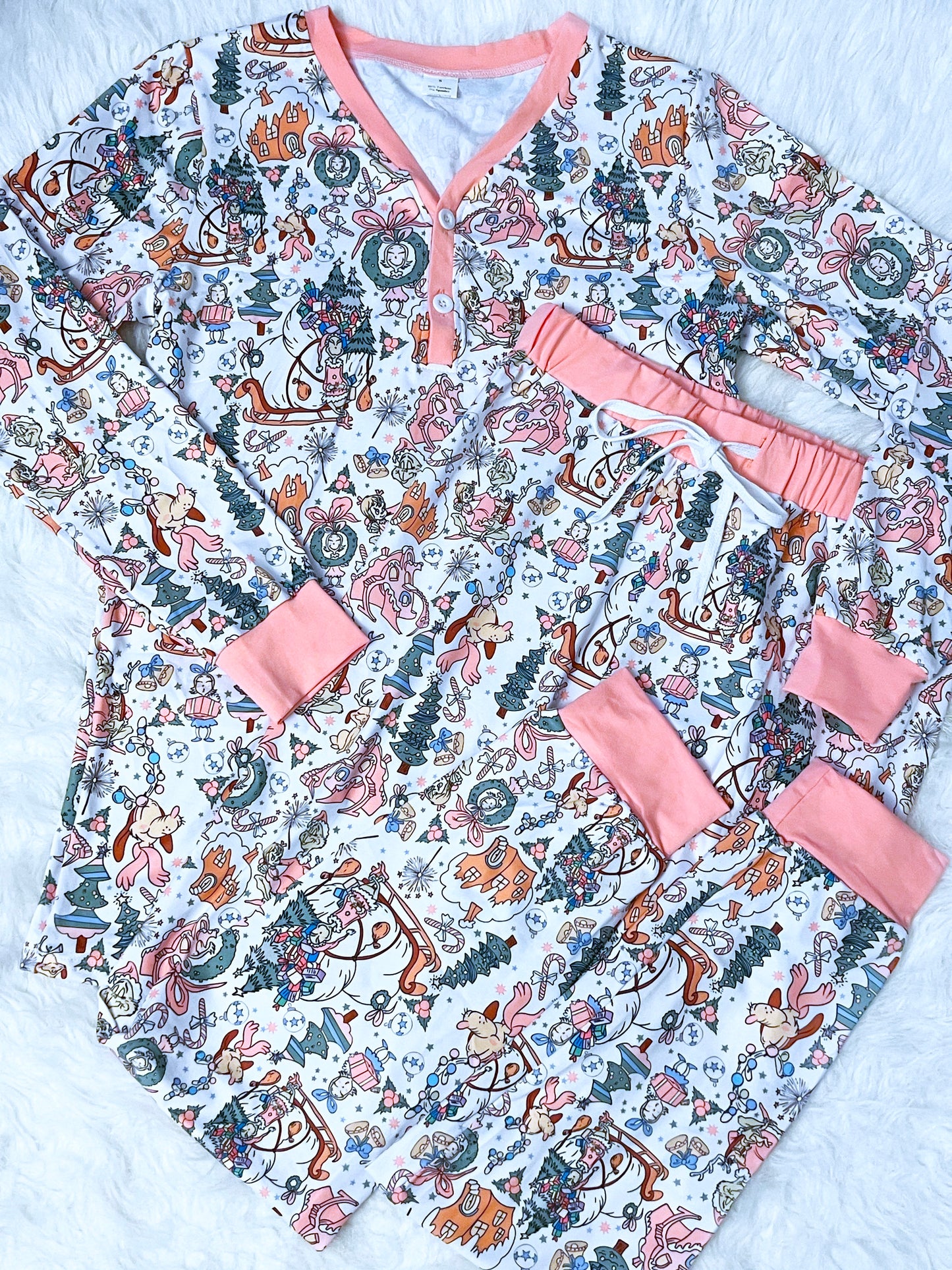 Adult Pastel Whoville Women’s Pajama Set