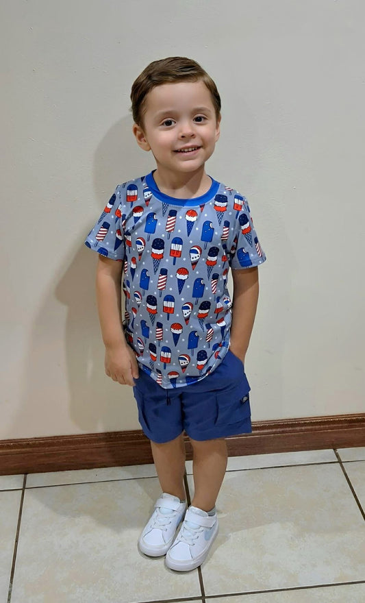 PATRIOTIC ICE CREAM Tee